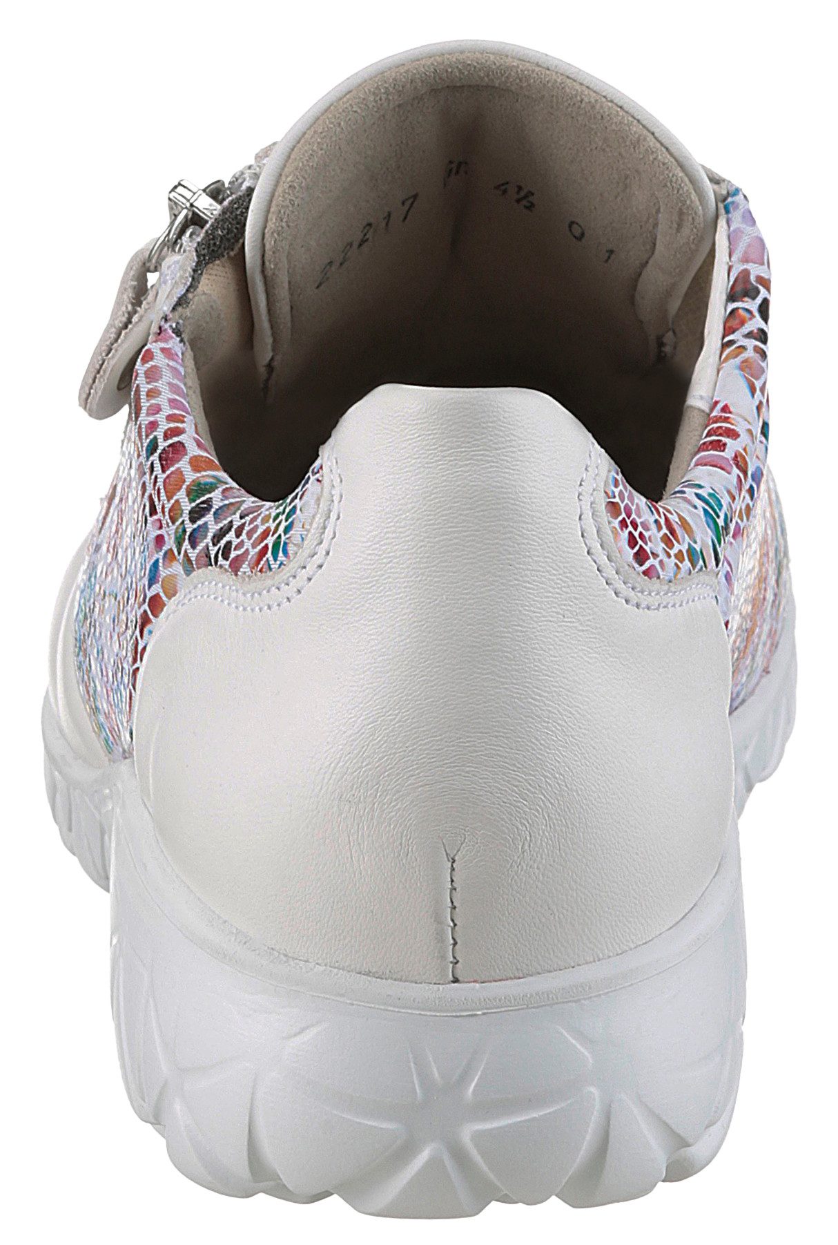 Waldläufer Veterschoenen Havy , sneaker, lage schoen, vrijetijdsschoen in comfortbreedte h (= zeer breed)