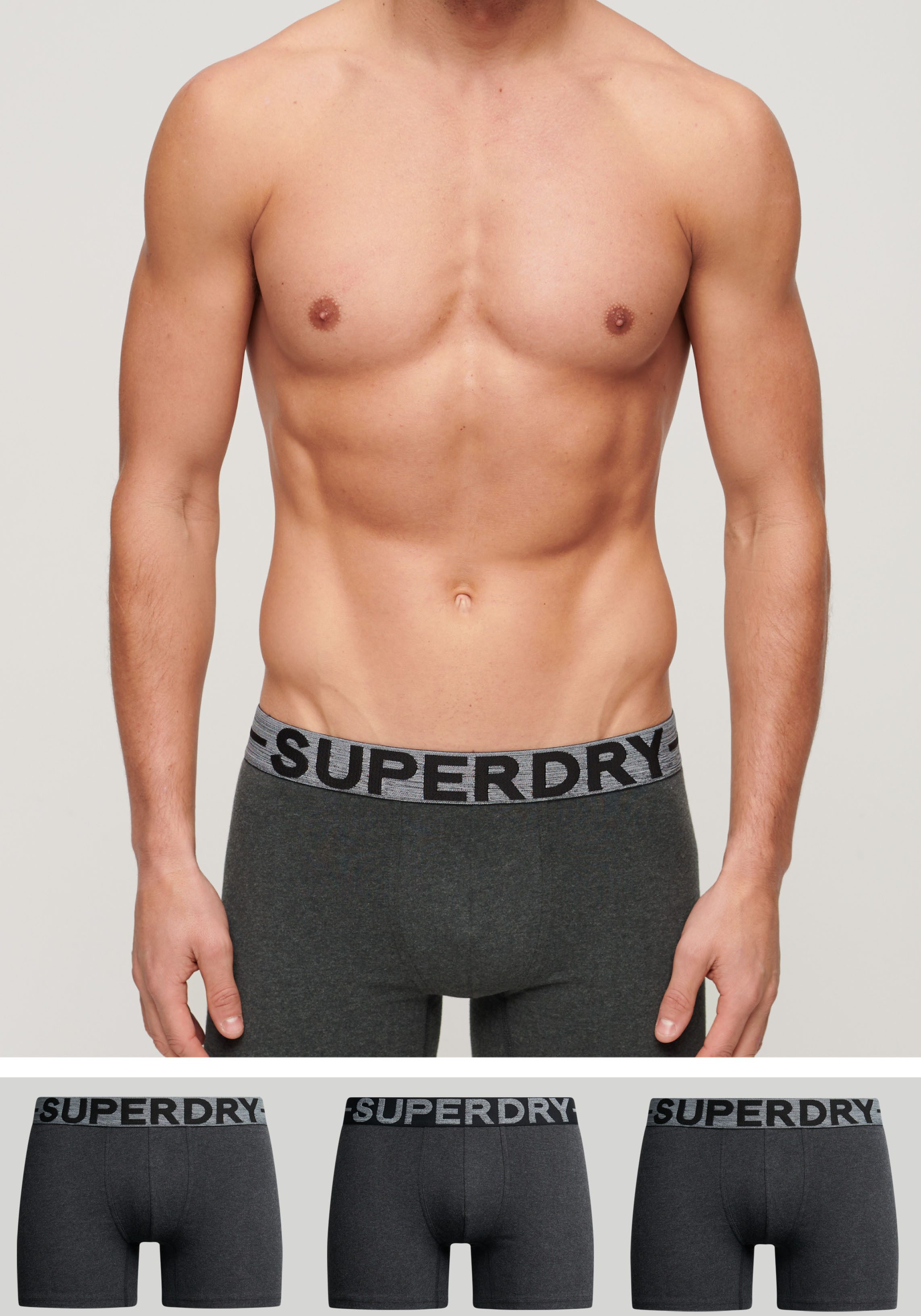 Superdry Boxershort BOXER TRIPLE PACK (set, 3 stuks)