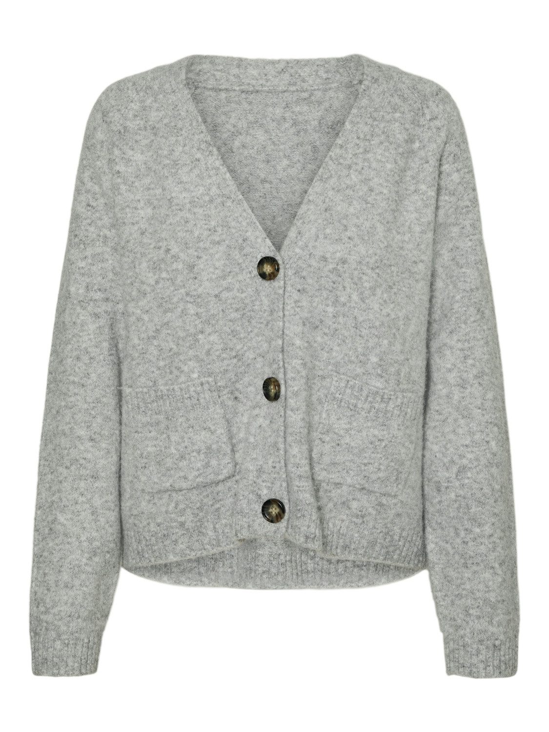 Vero Moda Vest VMBOOM LS V-NECK BUTTON CARDIGAN GA NOOS