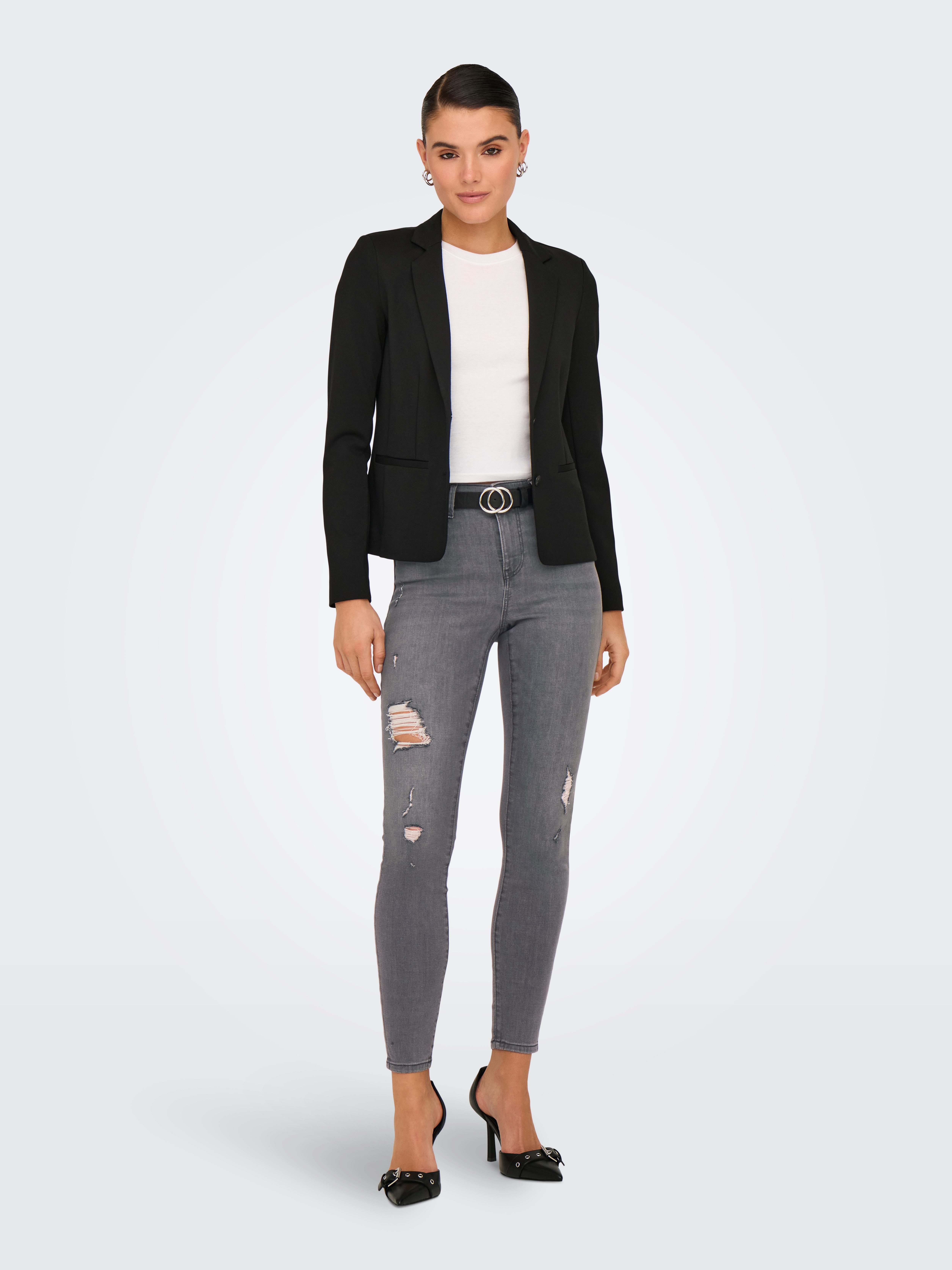 Only Skinny fit jeans ONLWAUW MID WAIST DES SK DNM PIM