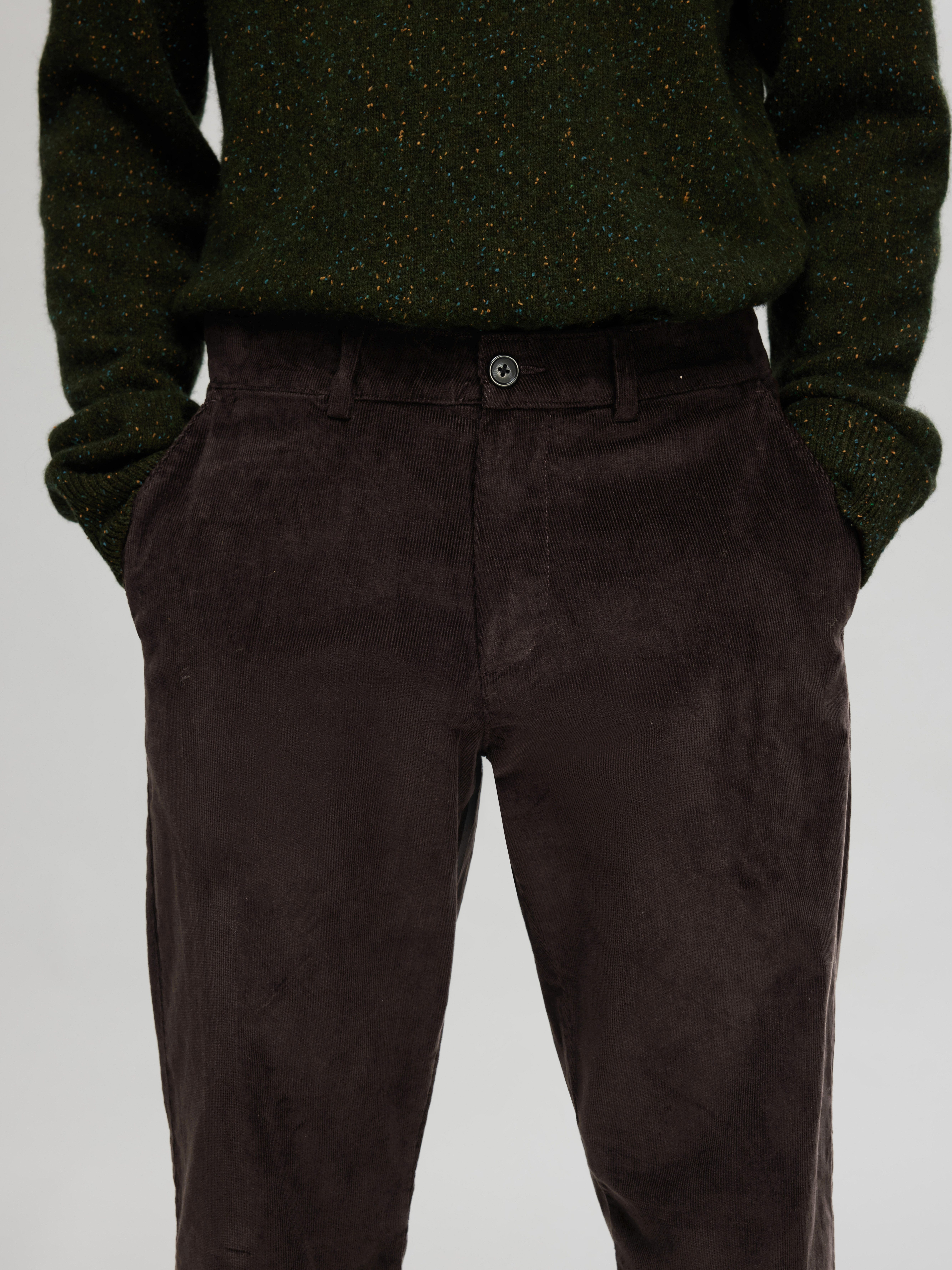 SELECTED HOMME Cordbroek SLH196-STRAIGHT MILES CORD PANT W NOOS