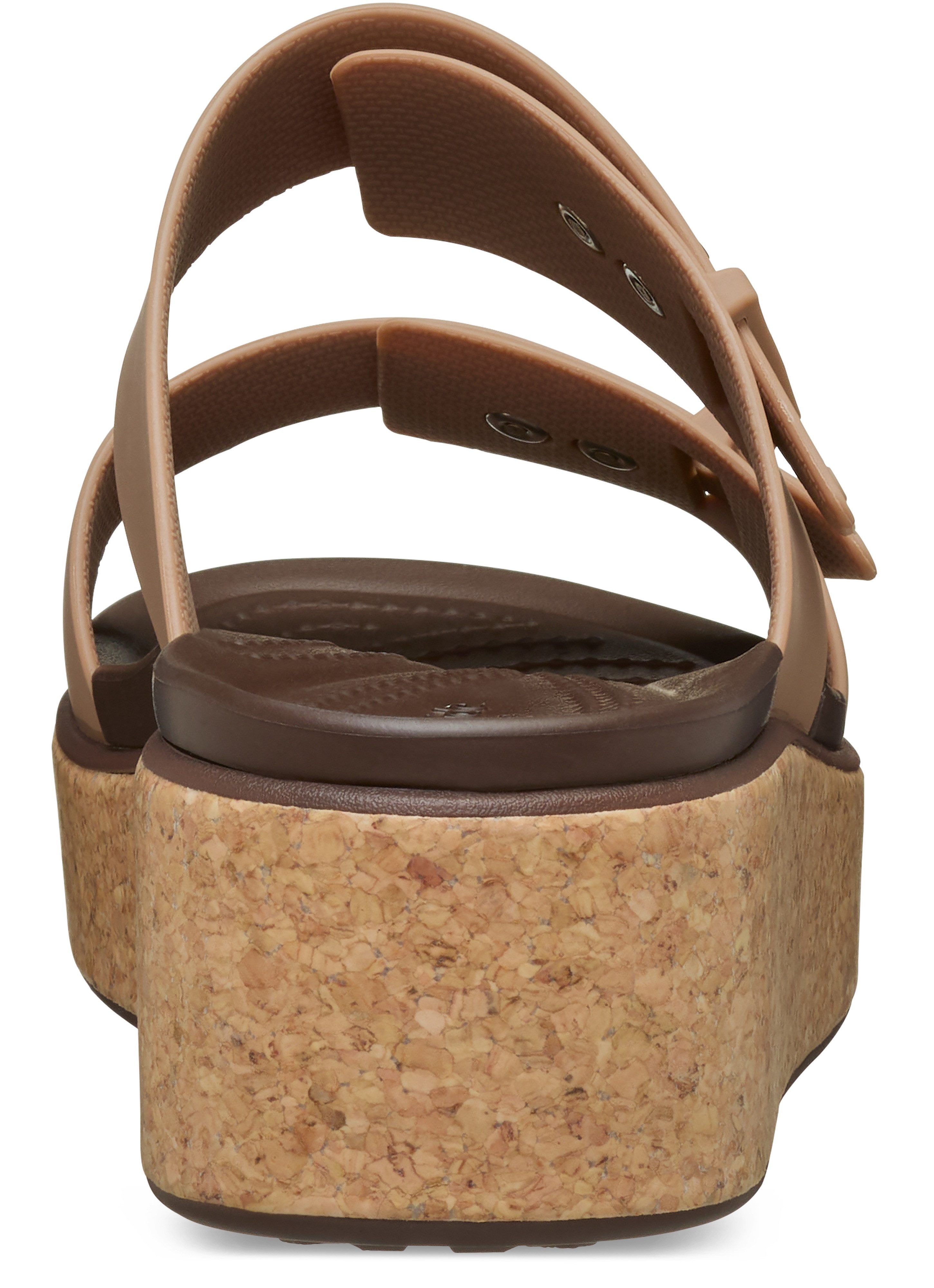 Crocs Sleehakmuiltjes Brooklyn Cork Buckle