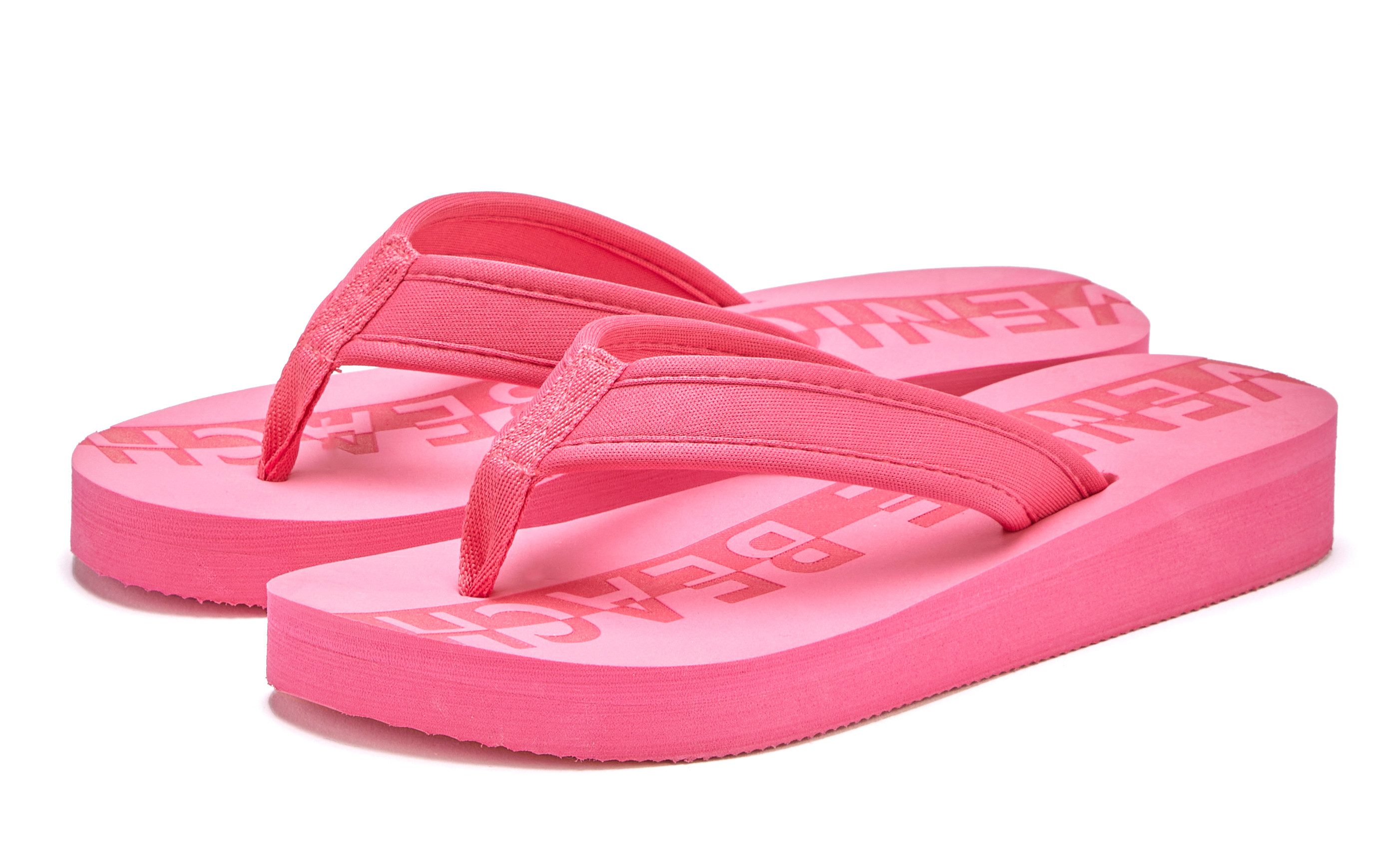 Venice Beach Badslippers Tenenverdeler, badschoen, sandaal, slipper VEGAN dames teenslippers maat 43 EU roze