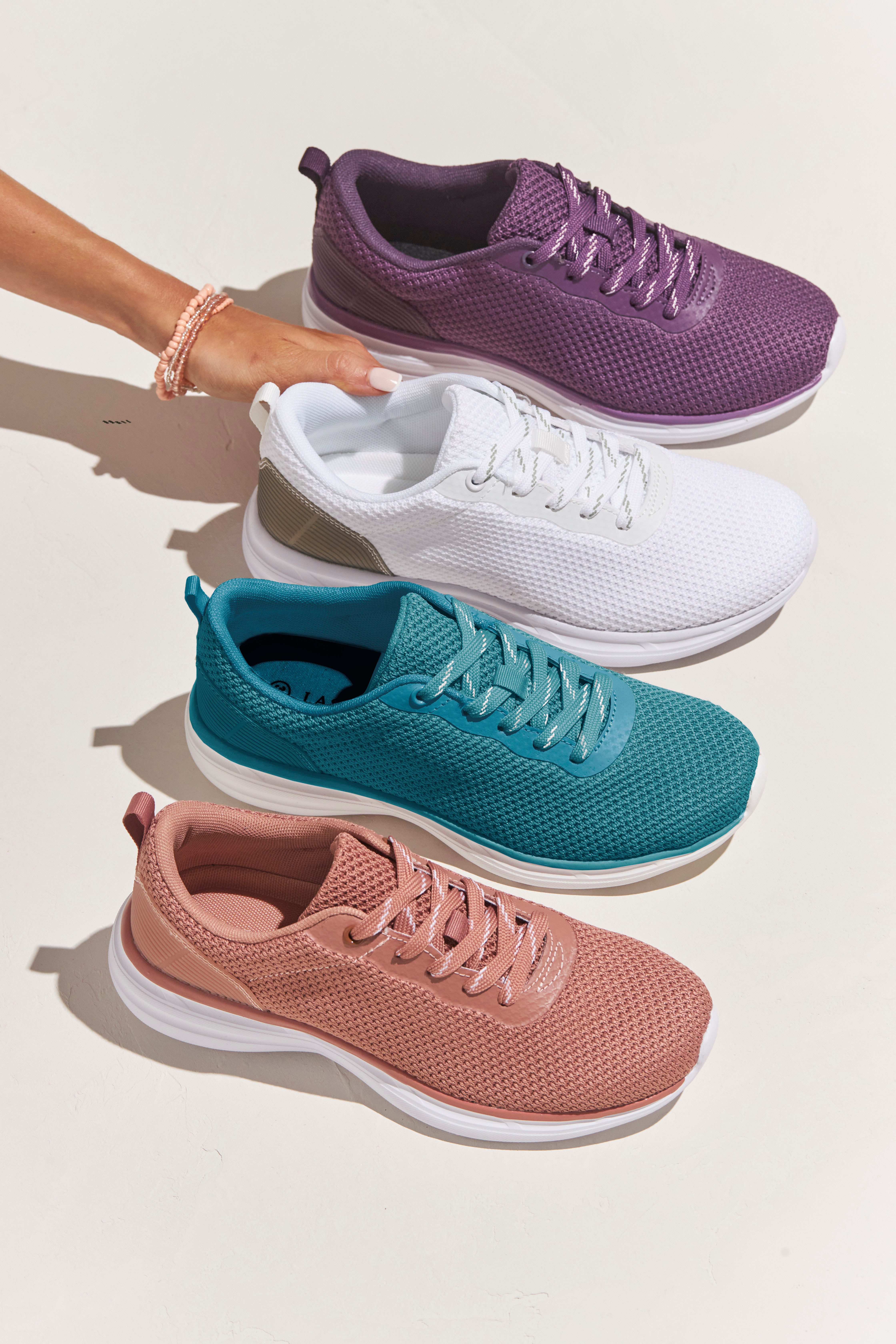 Lascana Sneakers Veterschoen, lage schoen, vrijetijdsschoen ultralicht VEGAN