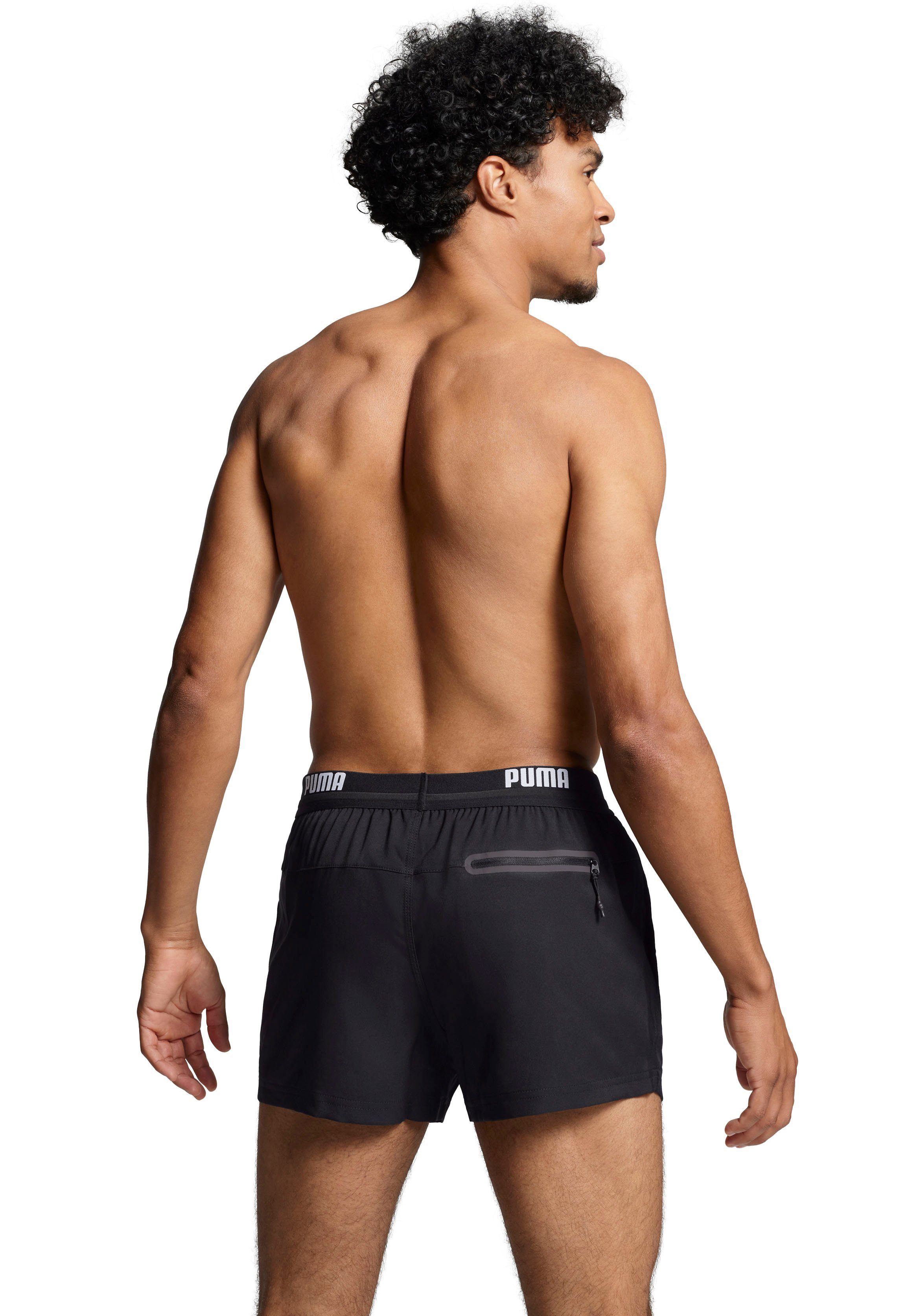 PUMA Zwemshort PUMA SWIM MEN LOGO SHORT LENGTH SWIM SHORTS