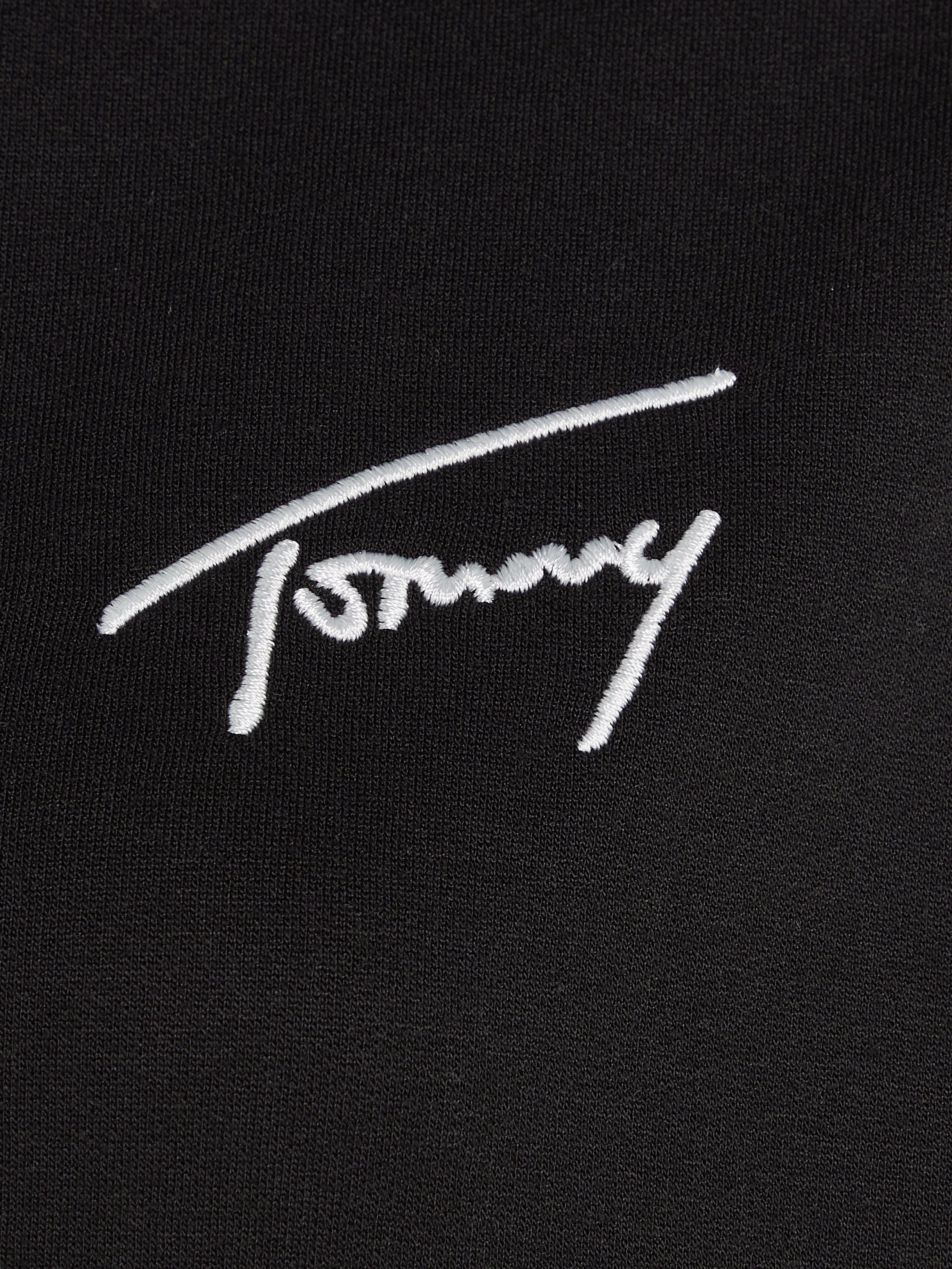 TOMMY JEANS Sweatvest TJW REG SIGNATURE ZIP THRU met een logo-opschrift