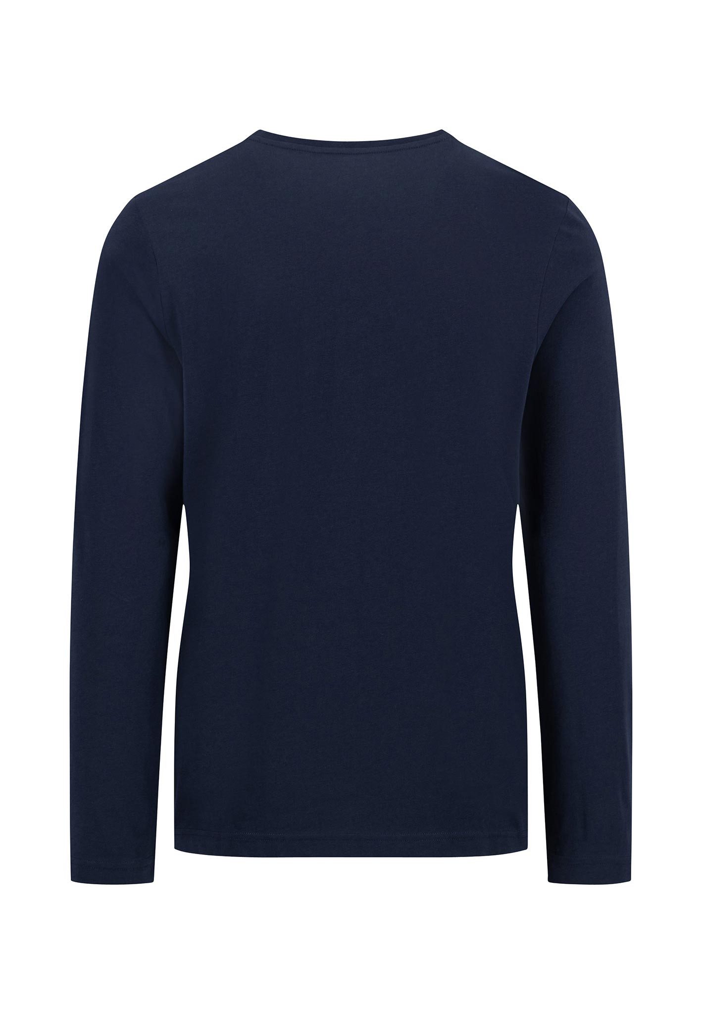 FYNCH-HATTON Shirt met lange mouwen met logo-borduursel op de borst