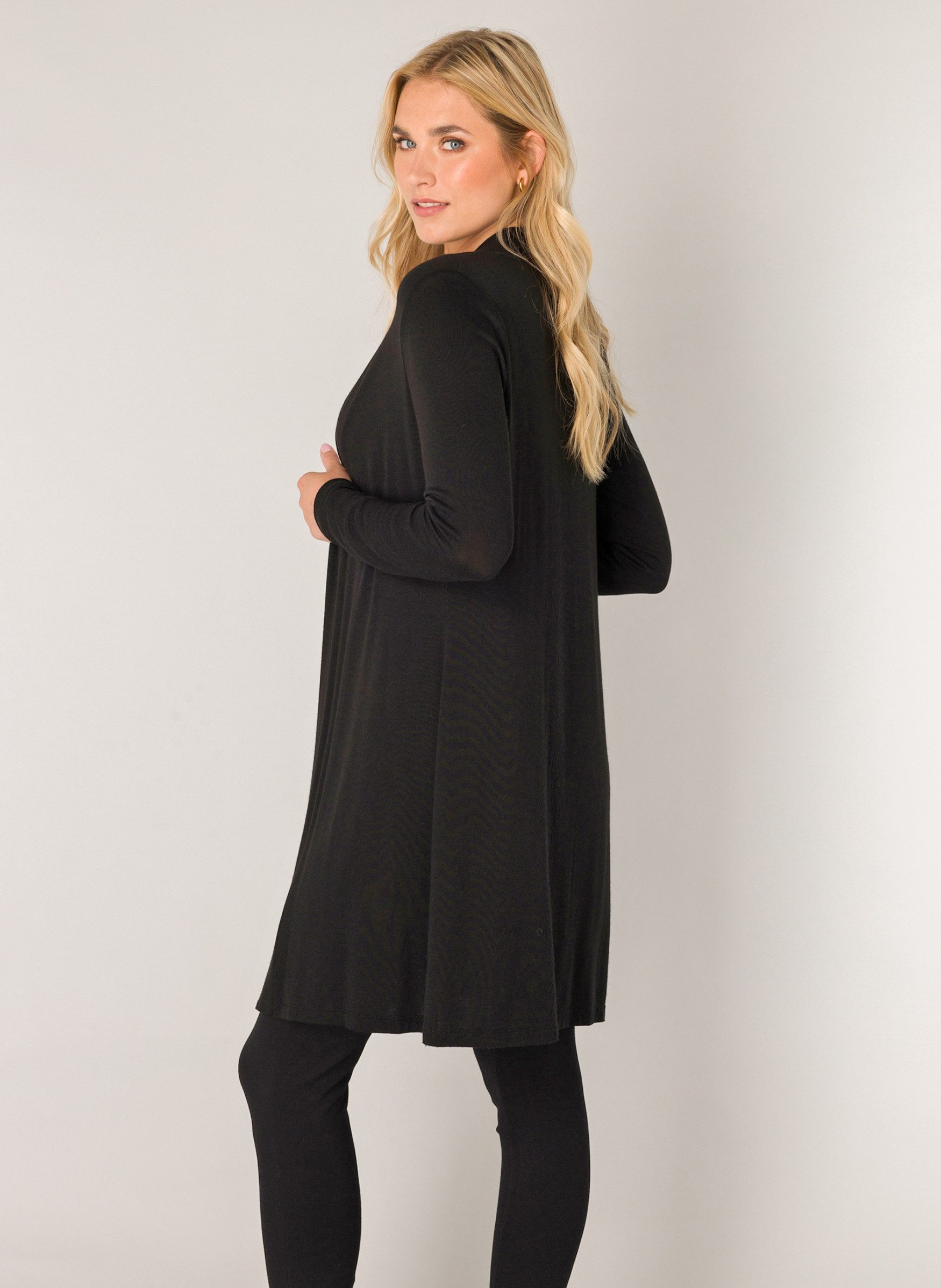 Base Level Lang vest Yayla long zonder sluiting