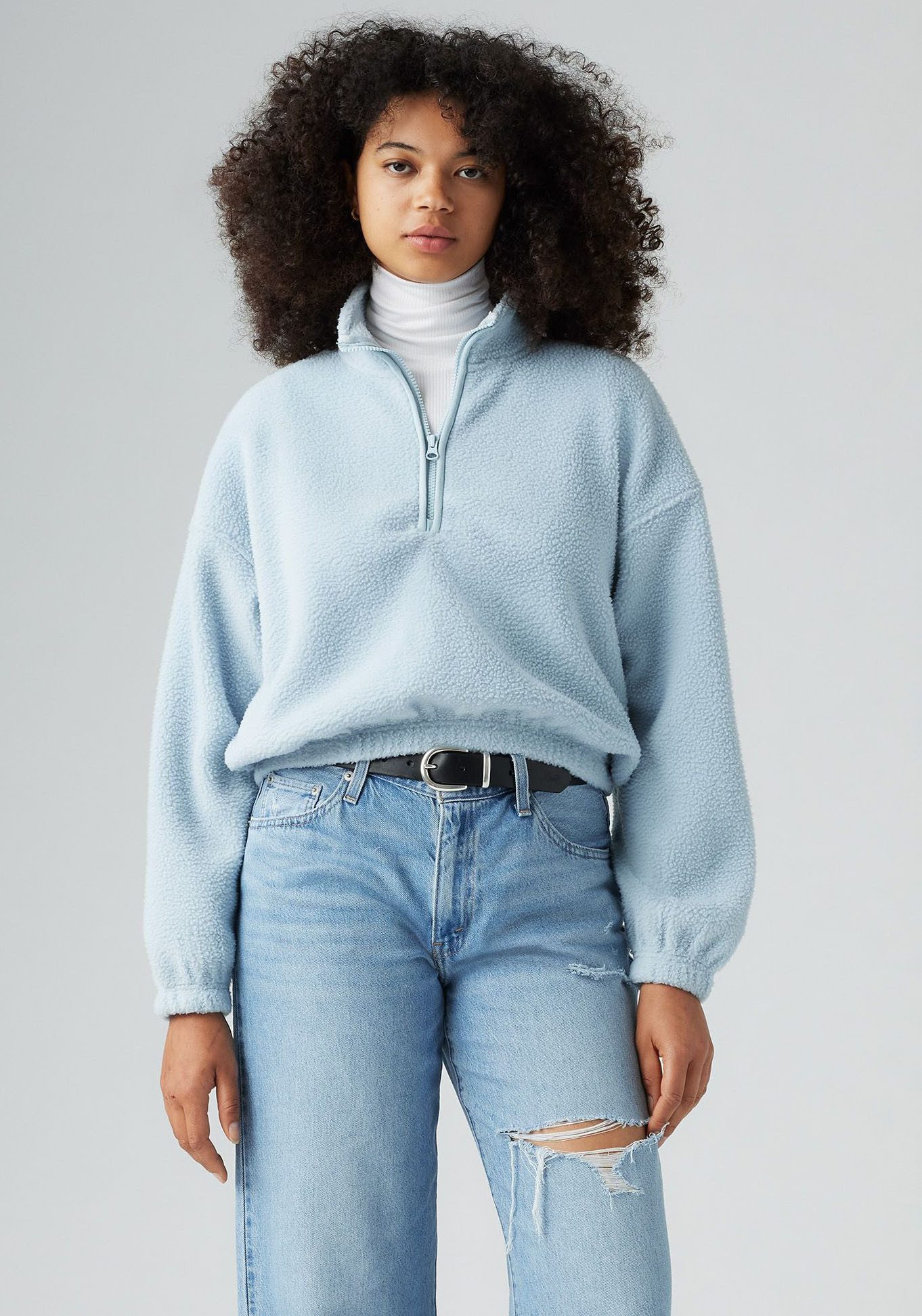Levi's® Schipperstrui DELTA 1/4 ZIP