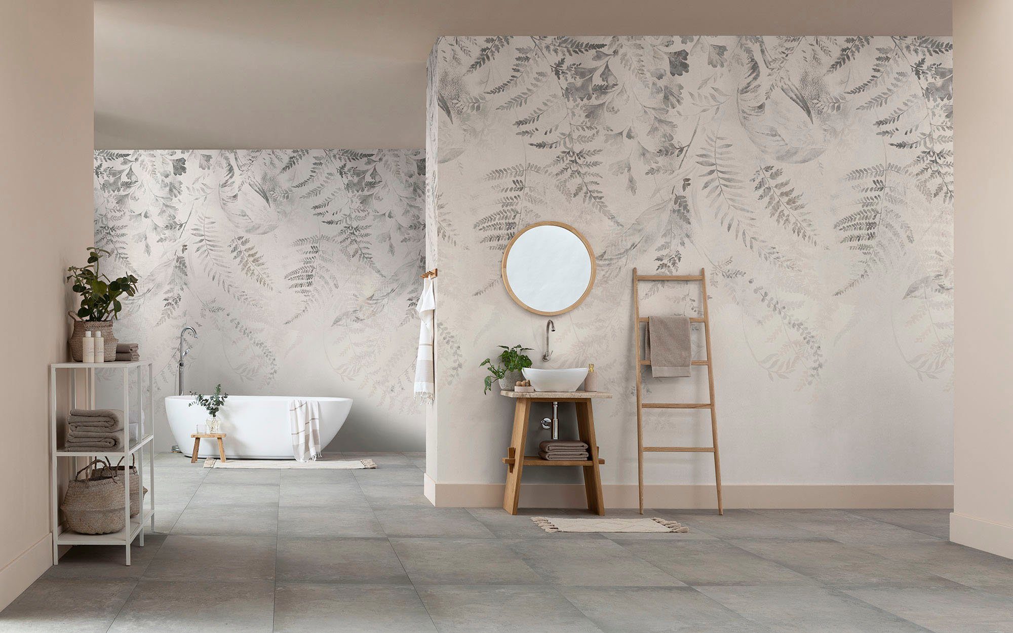 Komar Vliesbehang Digitale print vlies - Illuminating Ivy - Afmeting 200 x 250 cm (1 stuk)