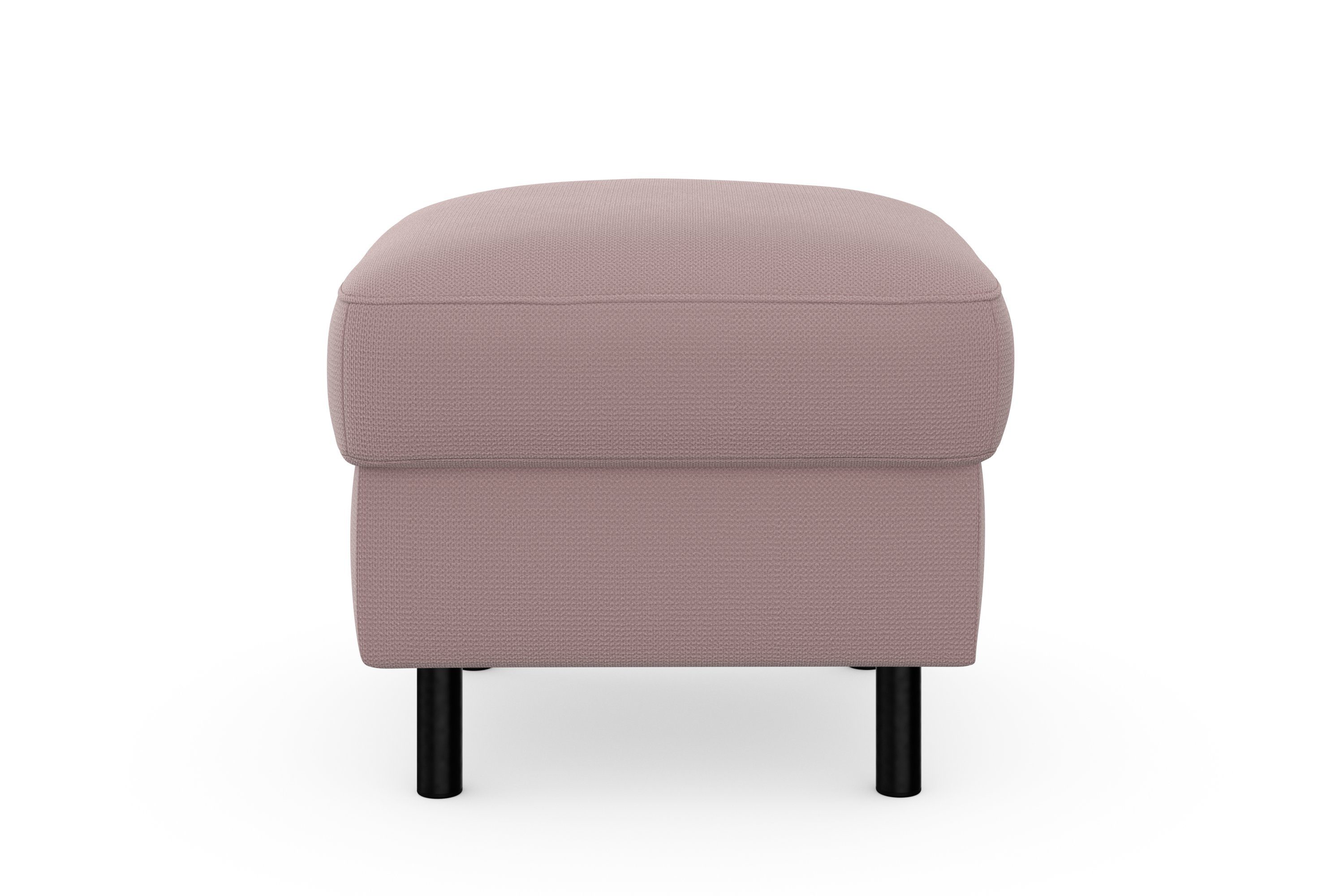 sit&more Hocker met bergruimte Sinatra Zitoppervlak is afneembaar, matzwarte metalen poten
