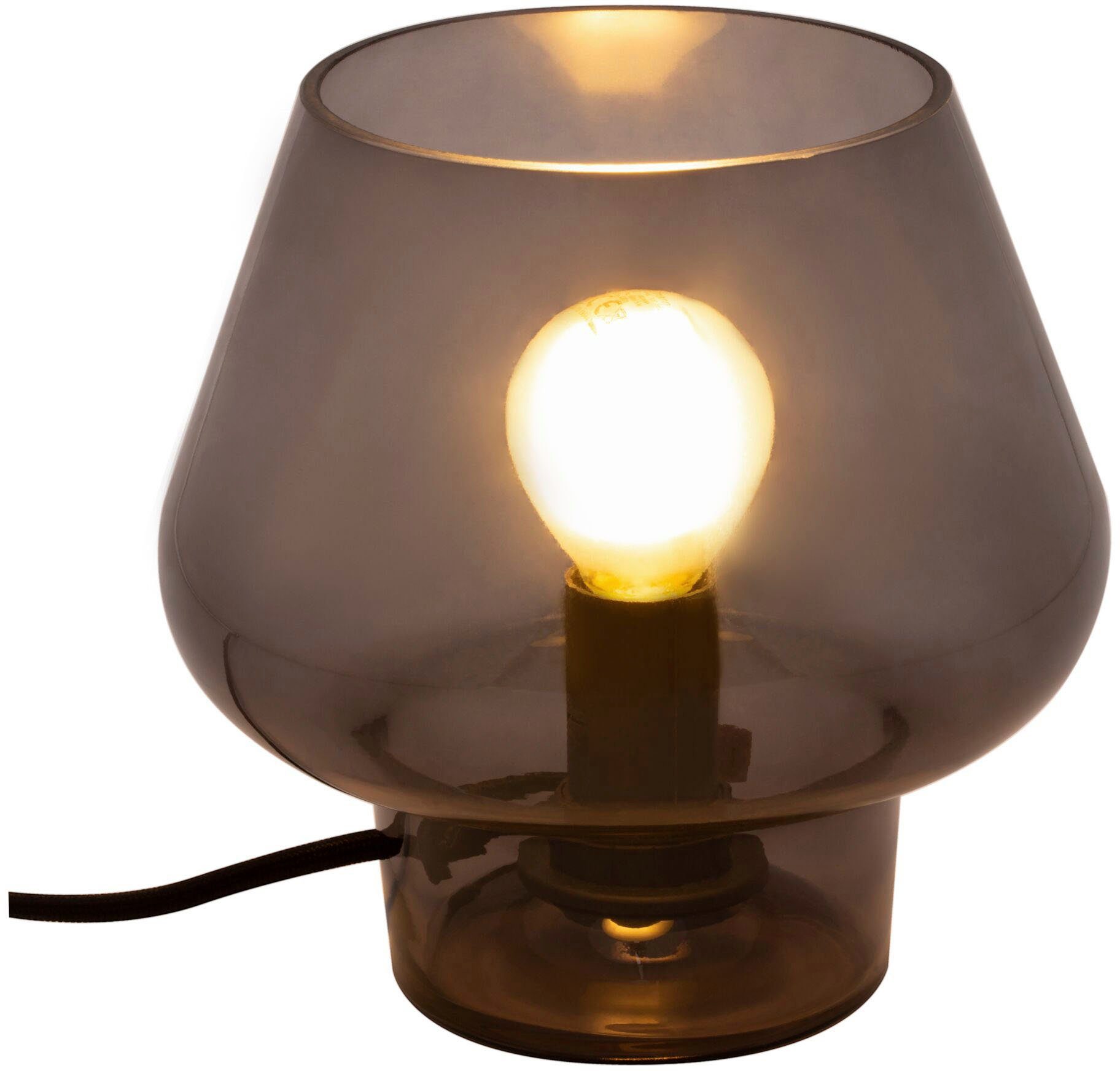 Pauleen Tafellamp Crystal Gleam max20W rookglas 230V glas