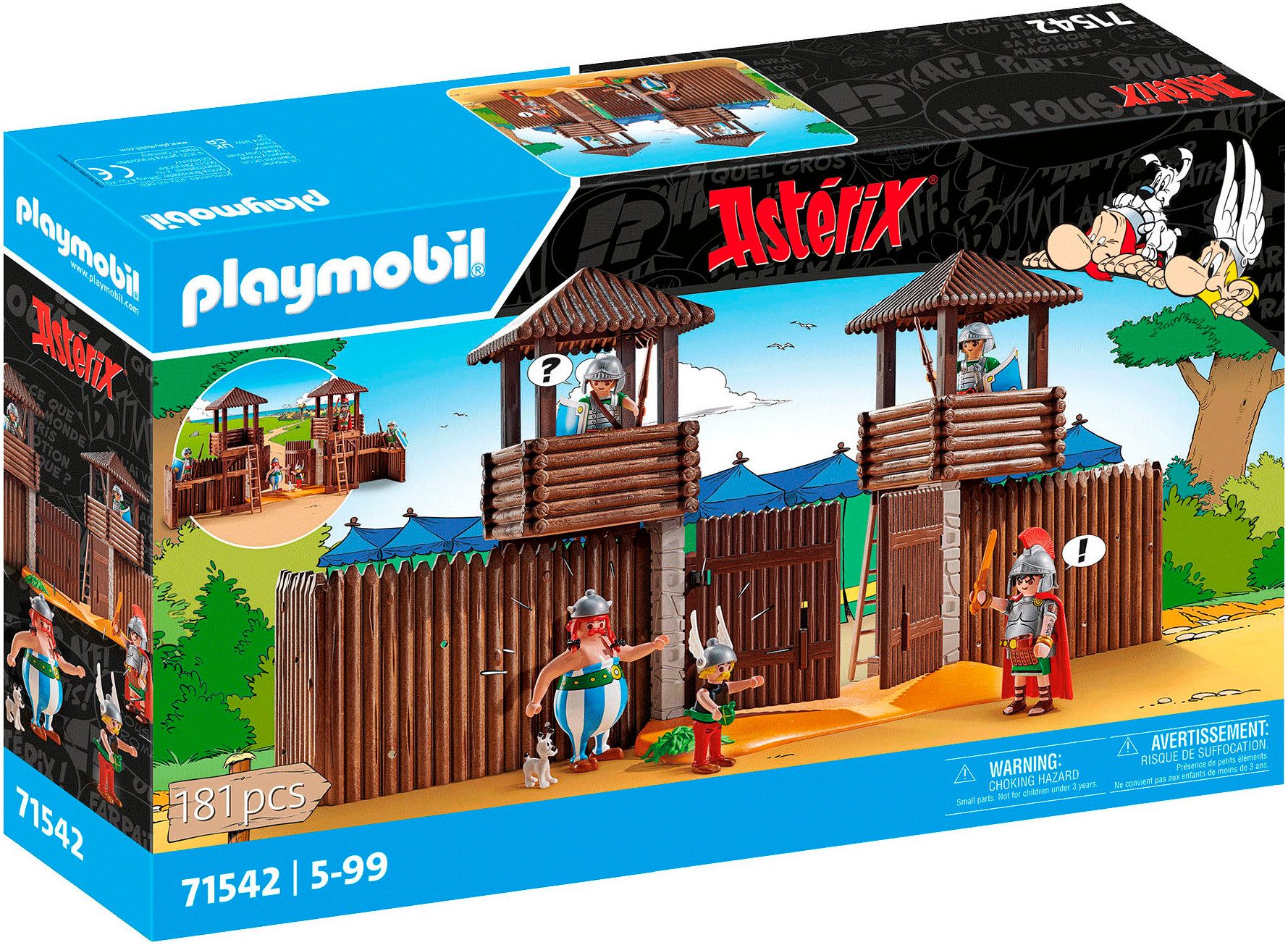 Playmobil® Constructie-speelset Romeins kamp (71542), Asterix (181-delig)