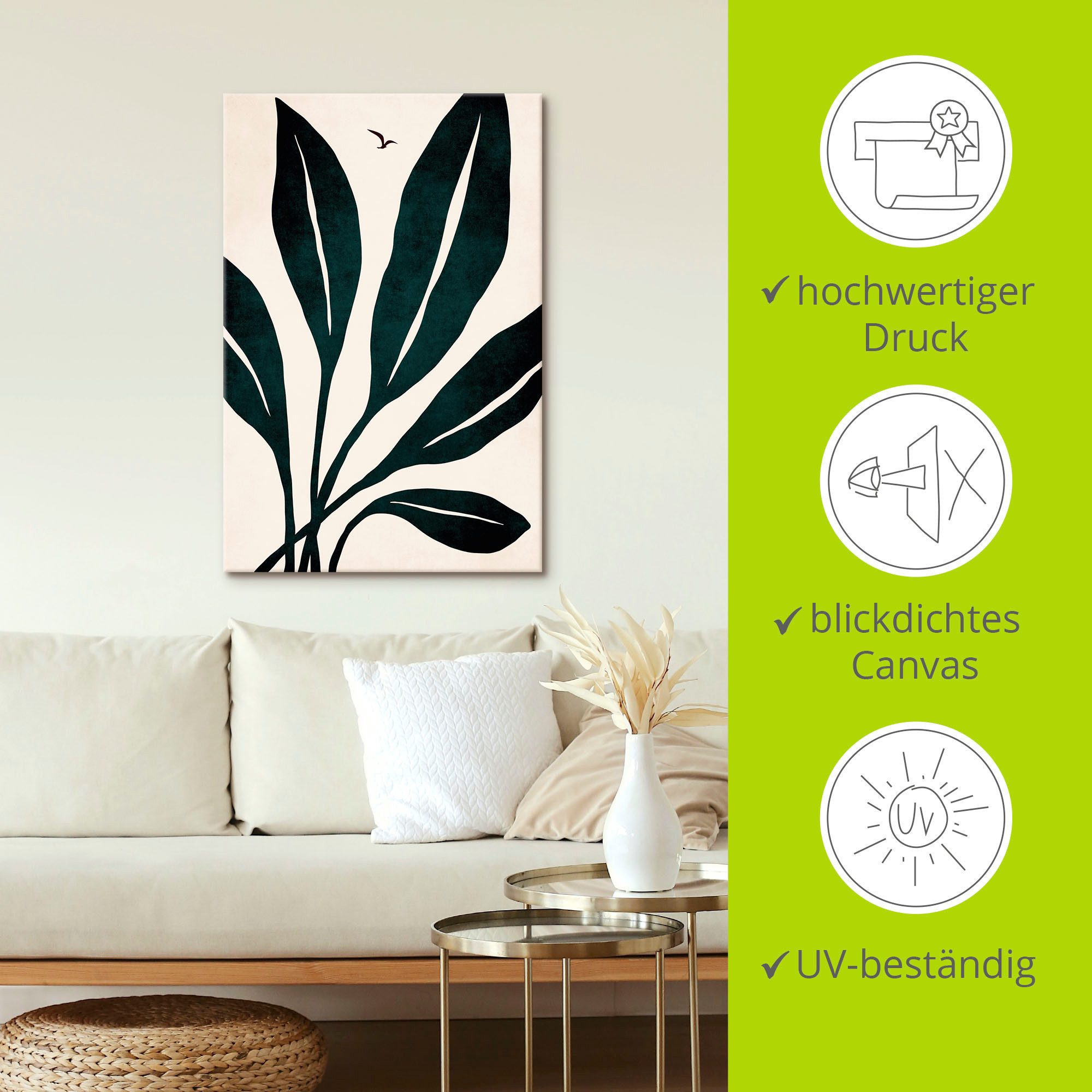 Artland Artprint op linnen Ophelia gespannen op een spieraam
