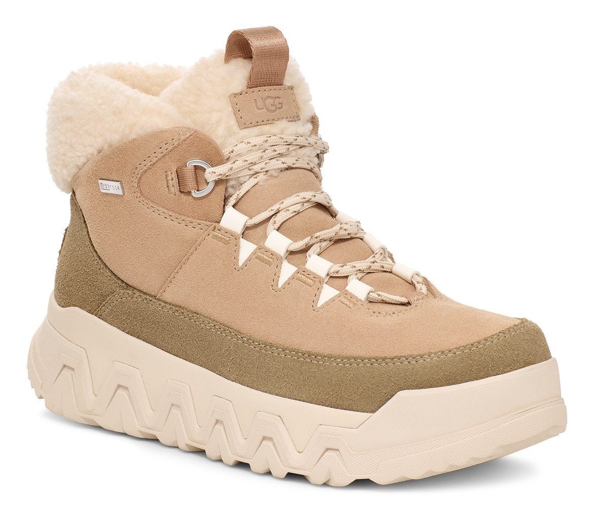 UGG Winterlaarzen TERRE TRAIL COZY LACE , veterschoenen, trekkinglaarzen met gepolsterde schacht