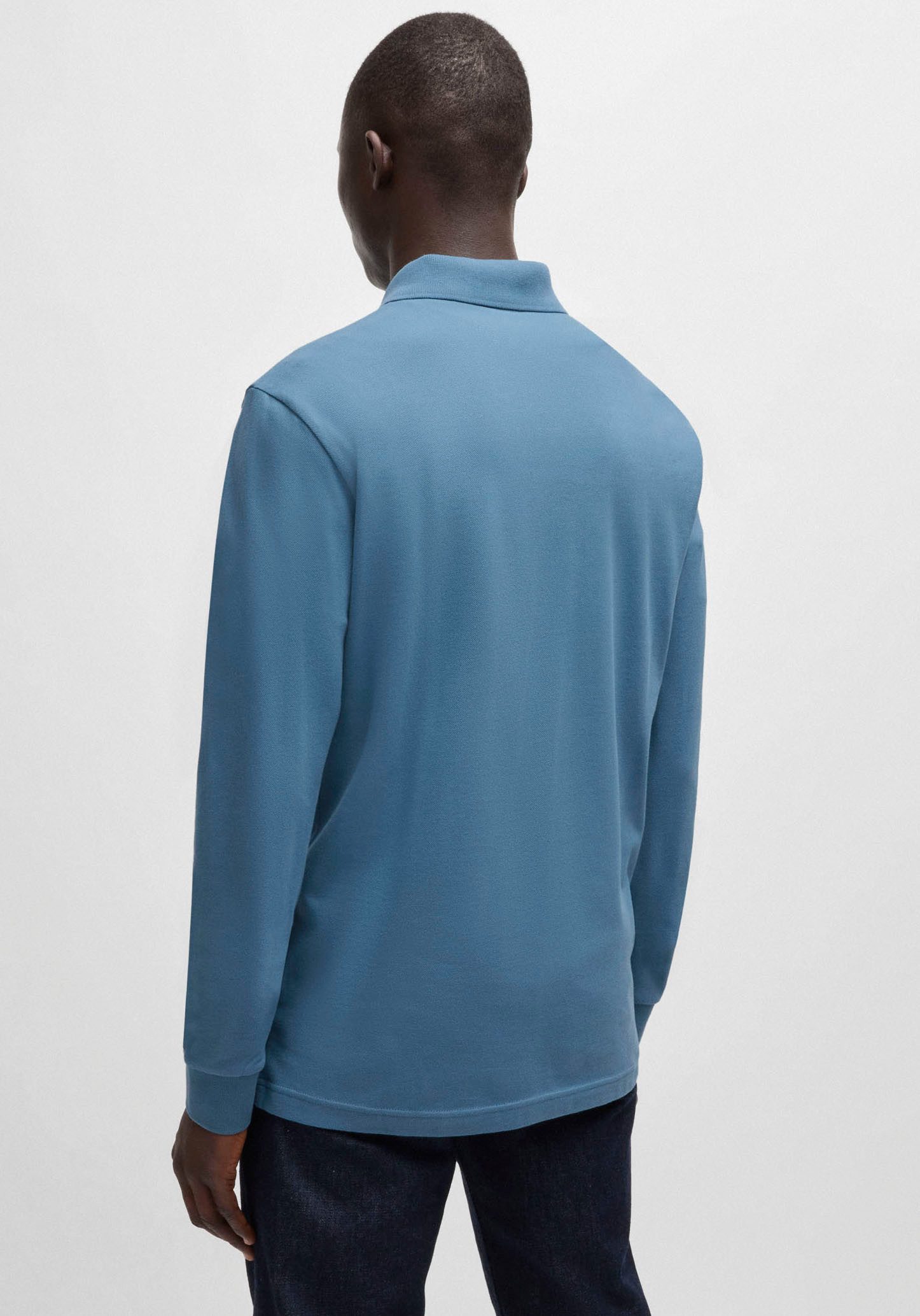 Boss Orange Poloshirt Passerby met boss badge