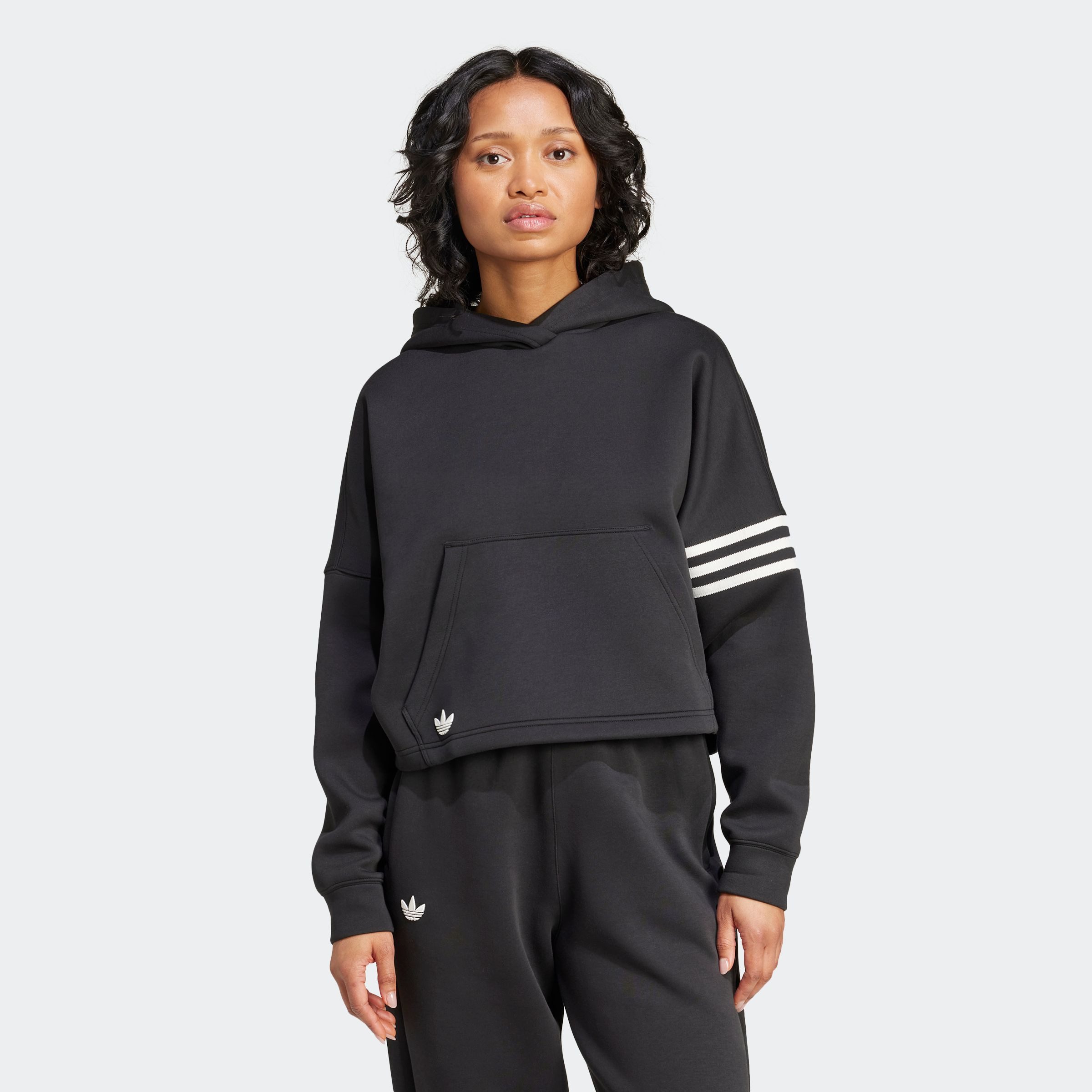 adidas Originals Hoodie NEUCL HOODIE dames vesten maat XL zwart