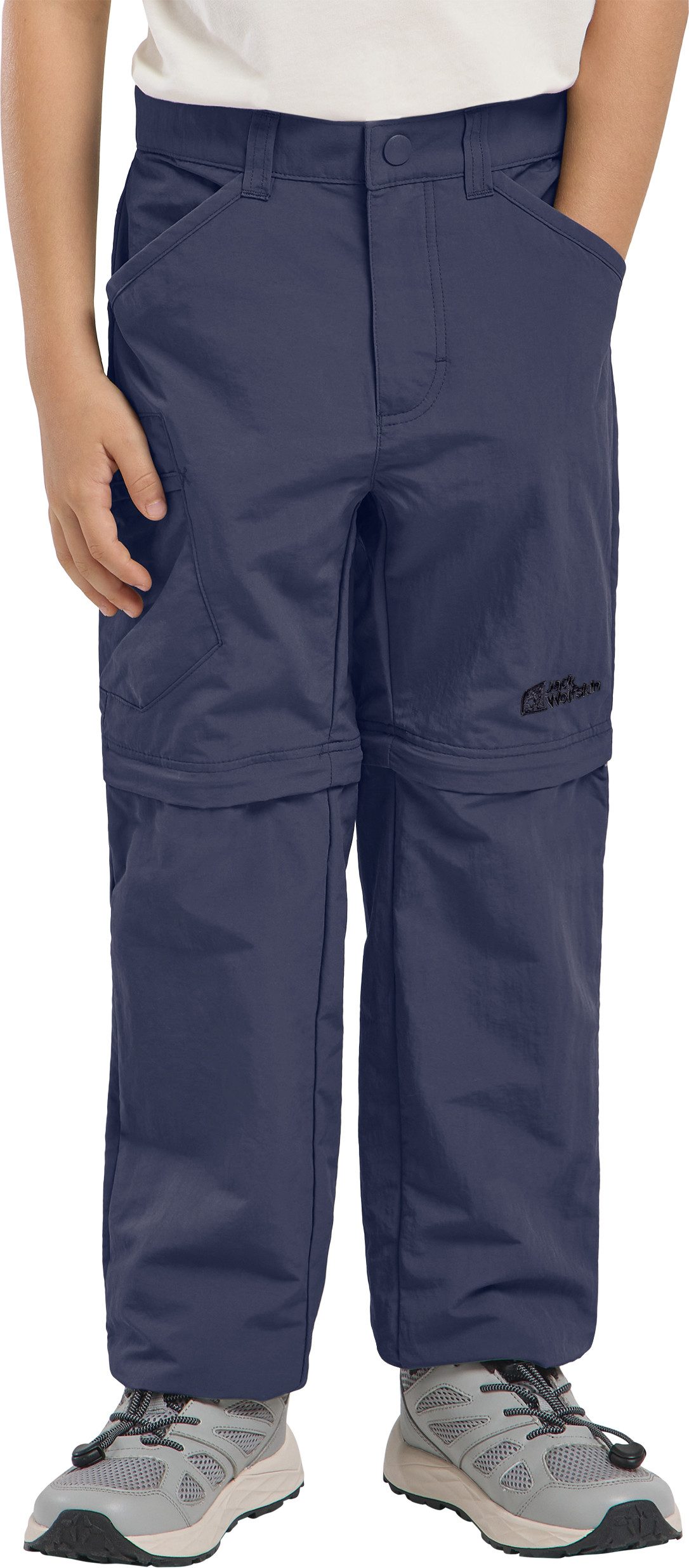 Jack Wolfskin Softshell-broek SAFARI ZIP OFF PANTS K