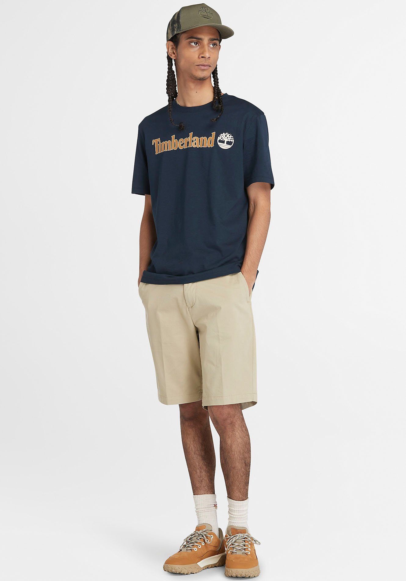 Timberland T-shirt KENNEBEC RIVER Linear Logo Short Sl