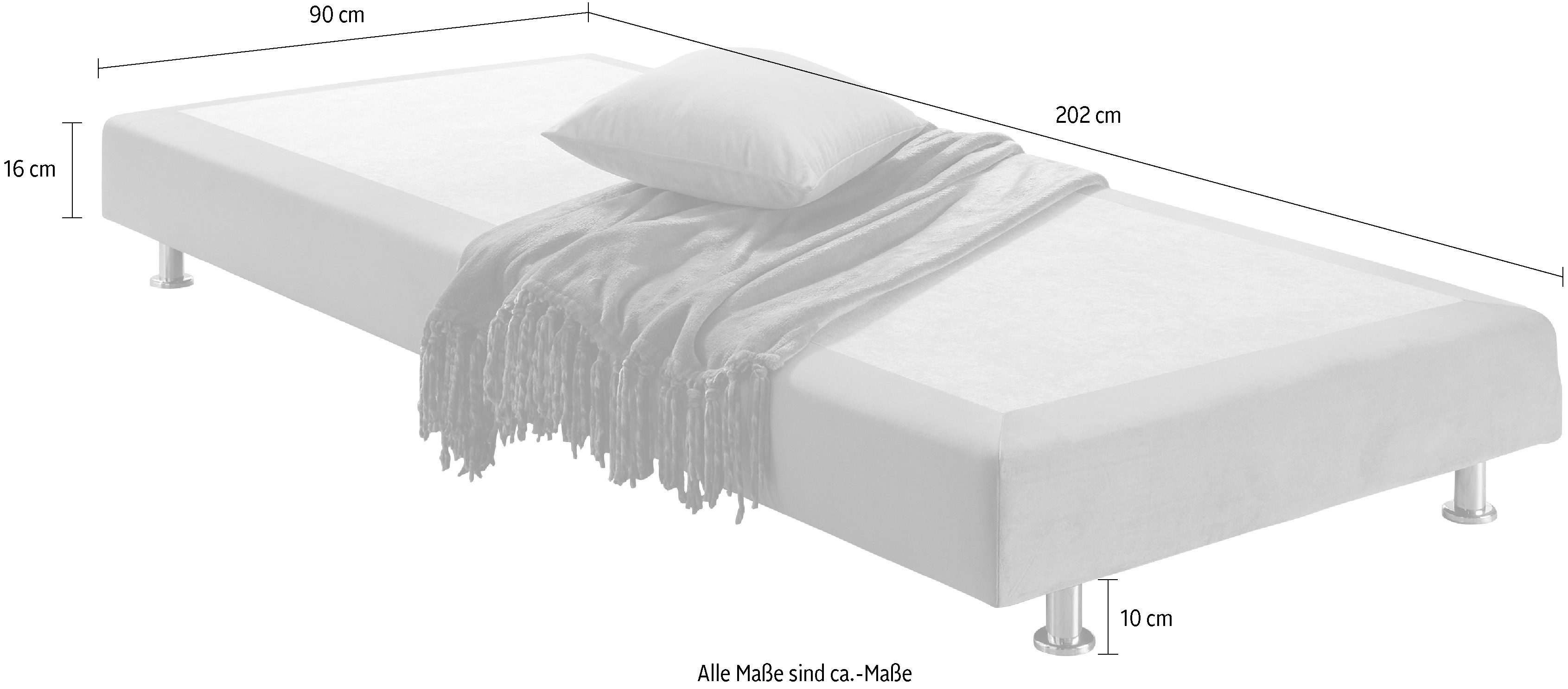 Westfalia Polsterbetten Boxspring NAGOYA selecteerbaar met en zonder topper, verkrijgbaar in h2, h3 en h4