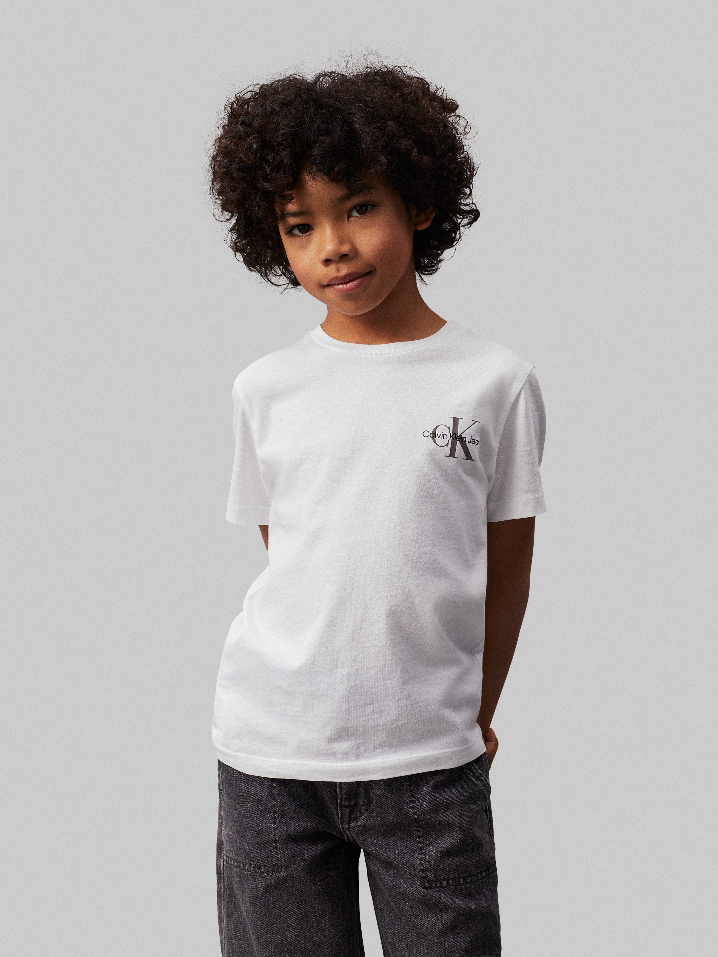 Calvin Klein T-shirt CHEST MONOGRAM T-SHIRT voor kinderen tot 16 jaar