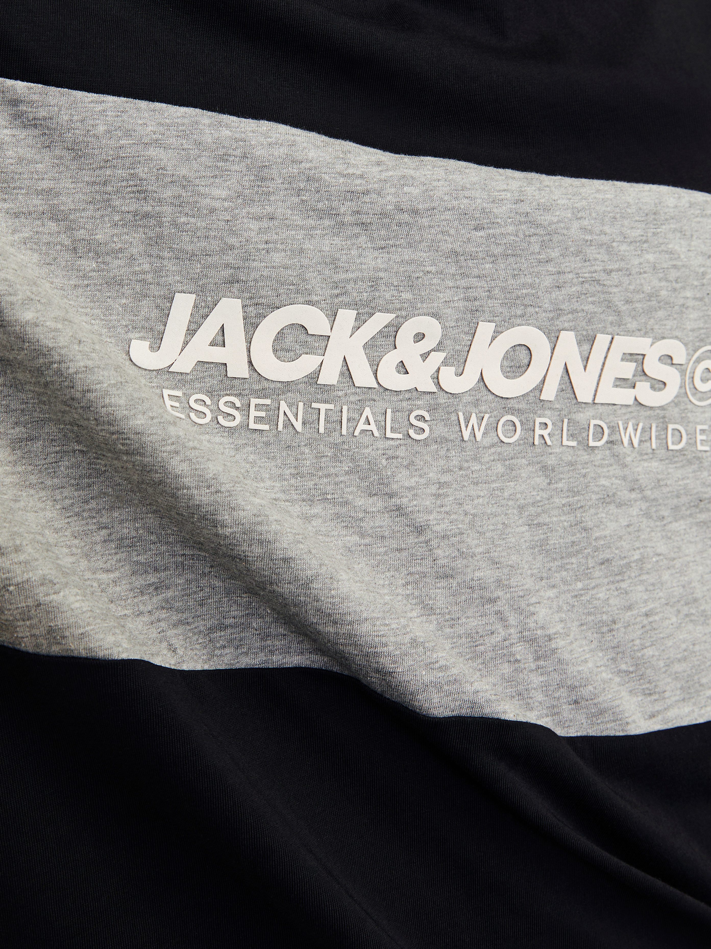 Jack & Jones Shirt met ronde hals JJELEGACY BLOCKING TEE SS O-NECK NOOS