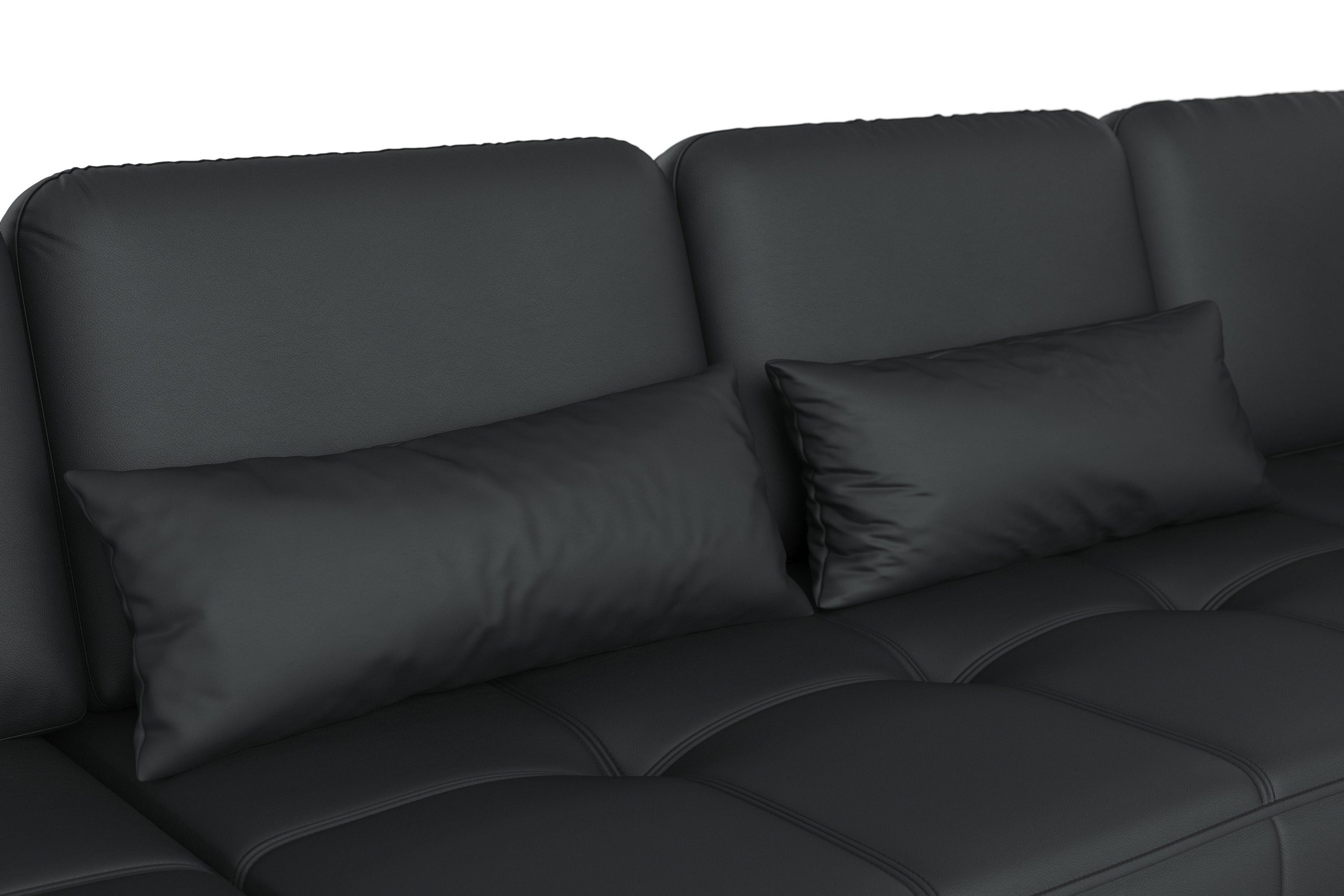 sit&more Zithoek Bendigo U-vorm inclusief zitdiepteverstelling, bodemvrijheid 15 cm, in 2 pootkleuren