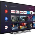 toshiba led-tv 55ua3a63dg, 139 cm - 55 ", 4k ultra hd, smart tv, hdr, android tv zwart