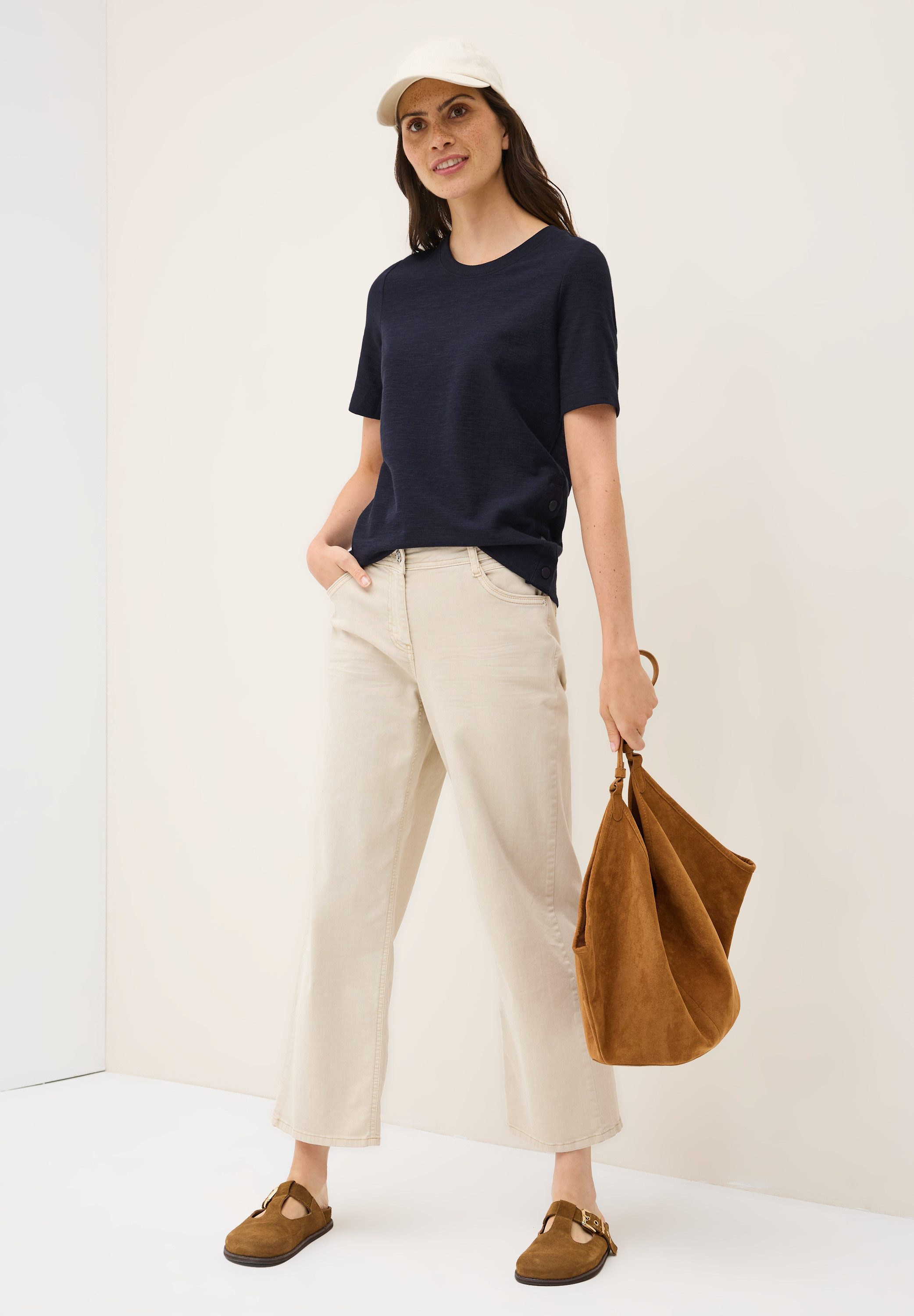 Cecil Shirt met ronde hals