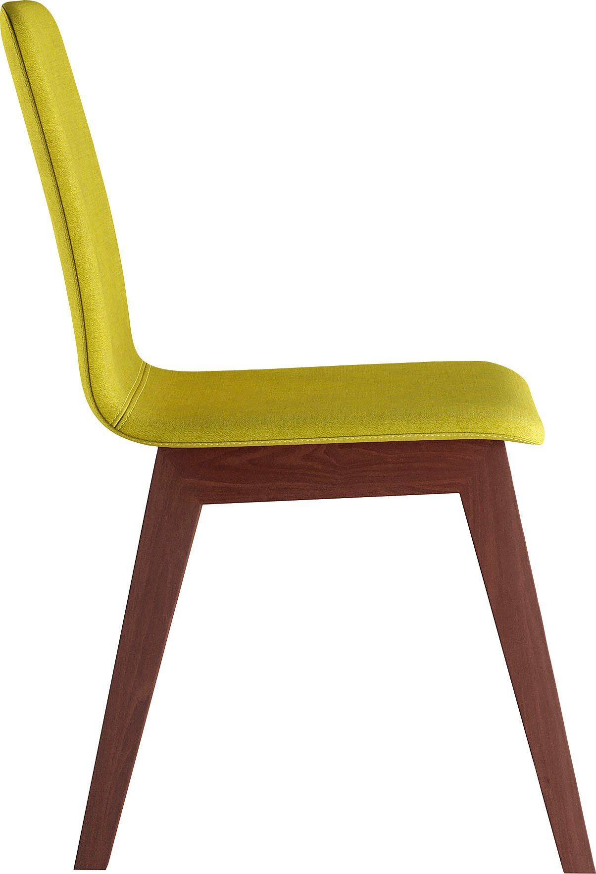 INOSIGN Stoel Sandy met verschillende stoelpootkleuren en kleurvarianten, zithoogte 47 cm (2 stuks)