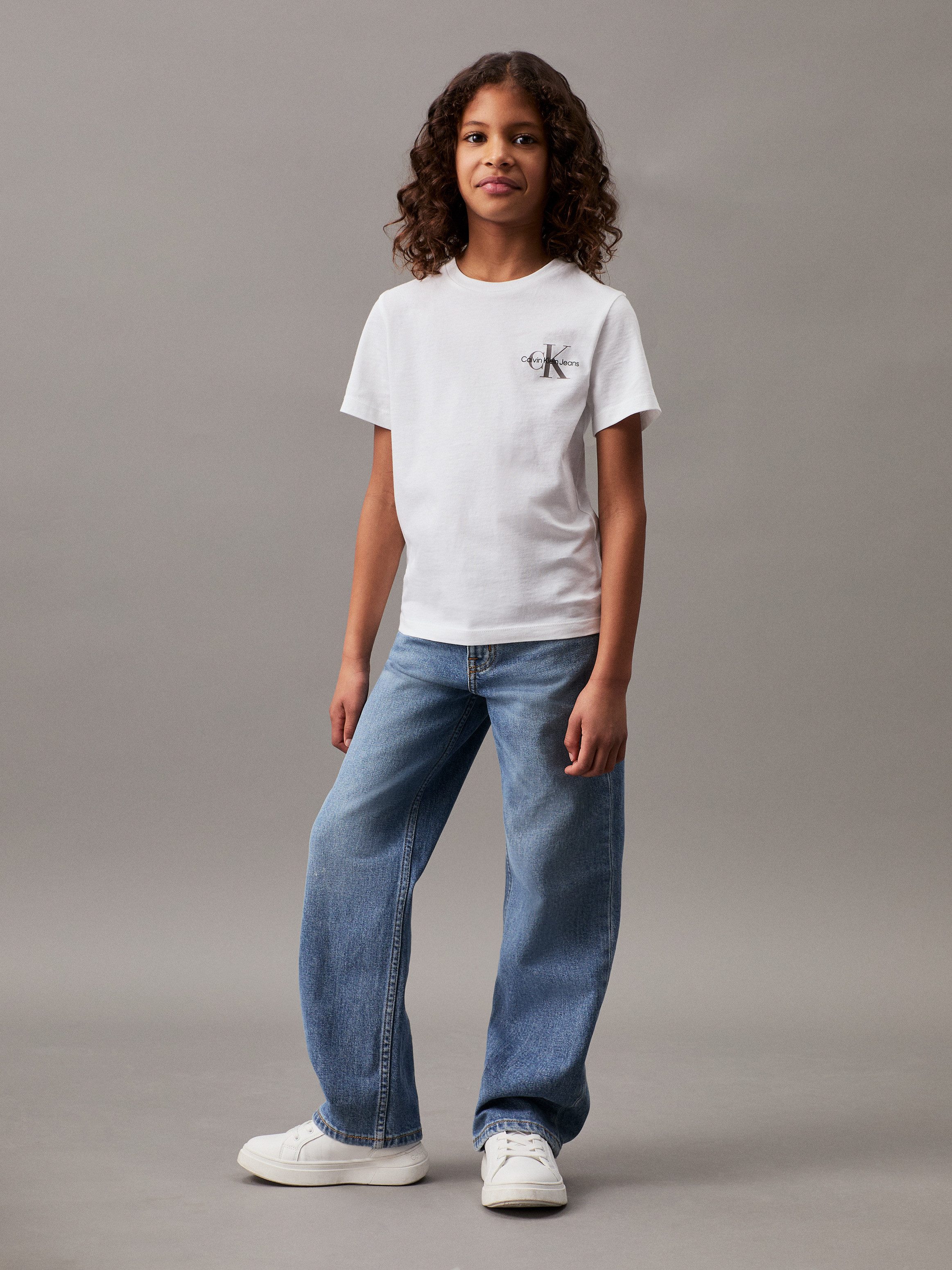 Calvin Klein T-shirt CHEST MONOGRAM T-SHIRT voor kinderen tot 16 jaar