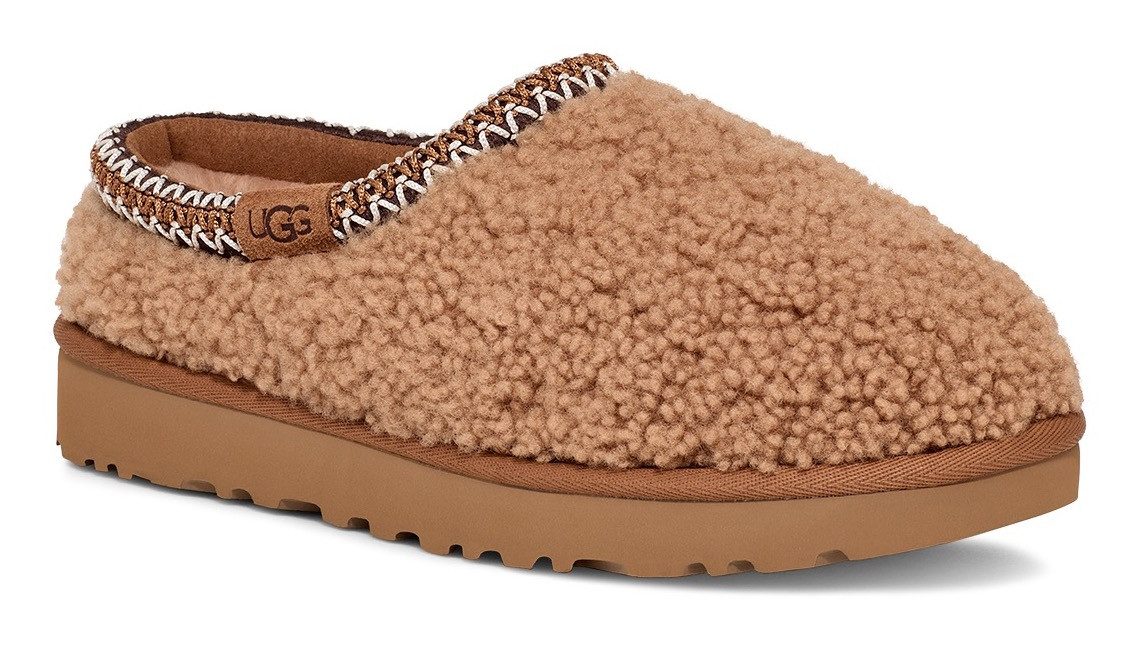 UGG Pantoffels TASMAN MAXI CURLY , clog, pantoffel, mule met gepolsterde voetbed