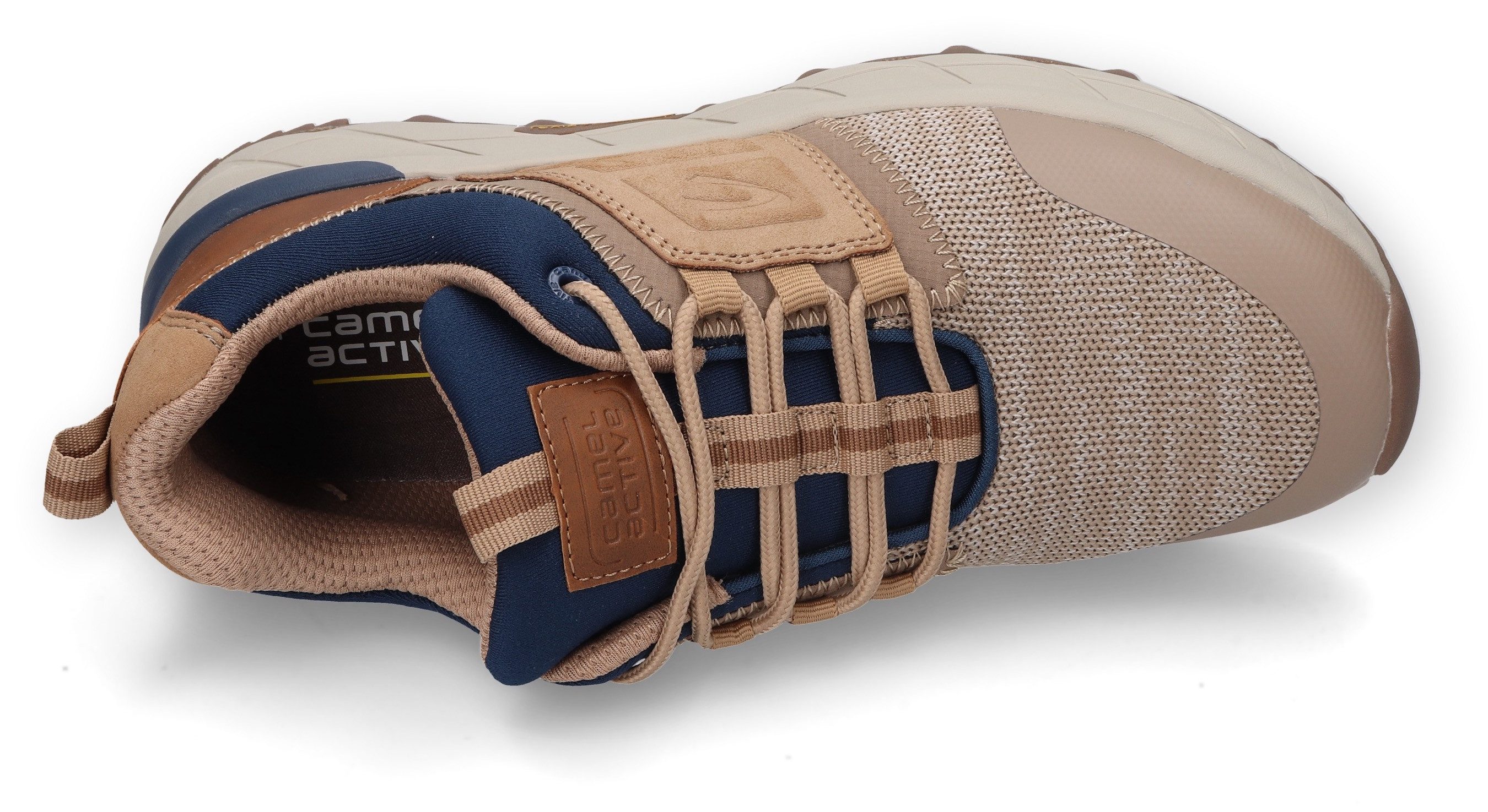 camel active Sneakers , retro sneaker, chunky sneaker, veterschoen voor dagelijks gebruik