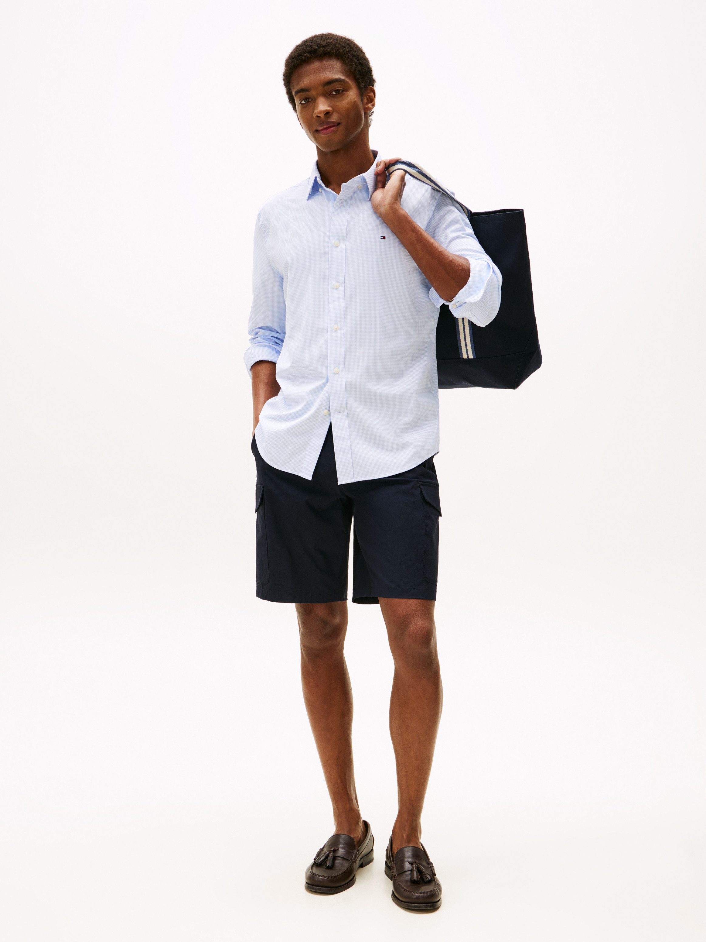 Tommy Hilfiger Overhemd met lange mouwen PERFORMANCE CHECK RF SHIRT