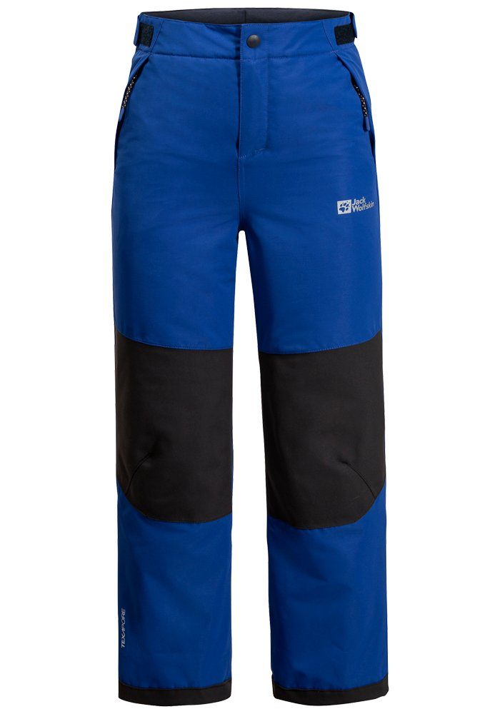 Jack Wolfskin Skibroek ACTAMIC 2L INS PANTS K kinderen outdoorbroeken maat 116 blauw
