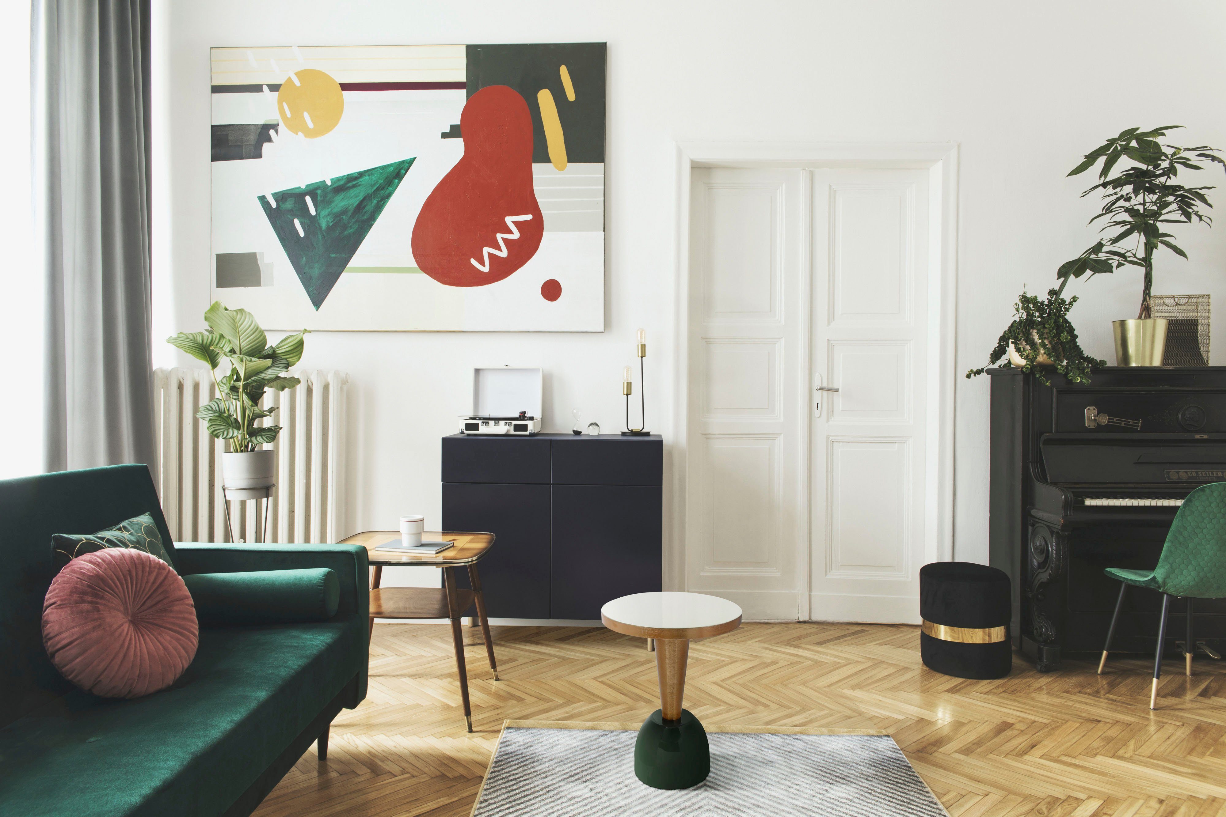 Kayoom Bijzettafel Art Deco 225, bijzettafel van metaal, functioneel en stabiel (1 stuk)