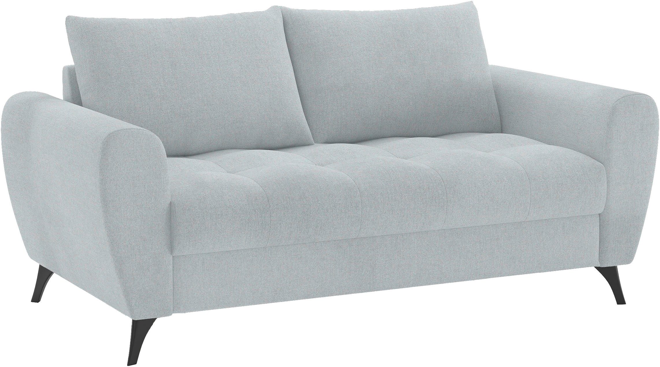 Mr. Couch 2,5-zits Blackburn II Met koudschuimvering tot 140 kg belastbaar grijs, 2-zitsbanken