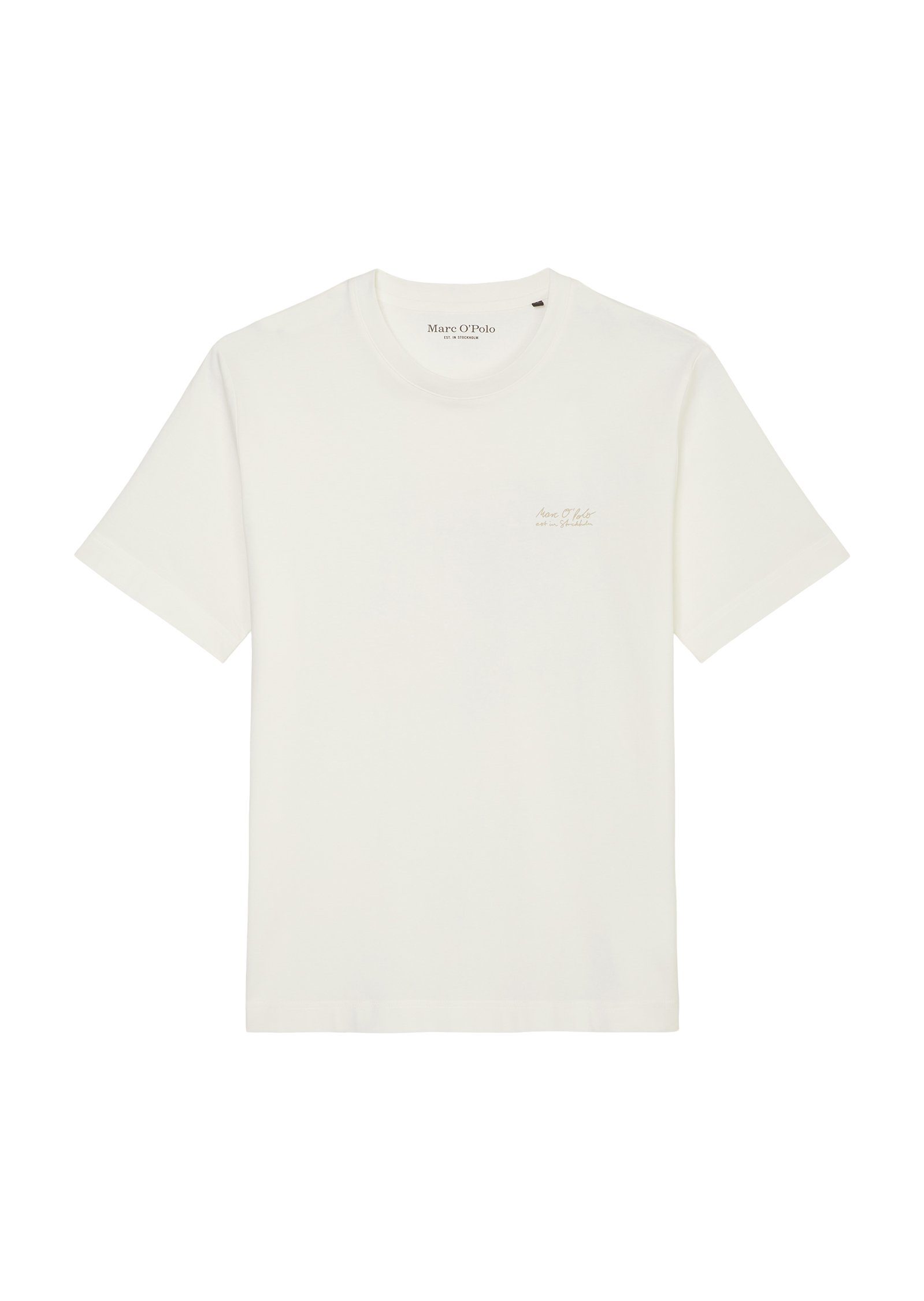 Marc O'Polo T-shirt Met grote rugprint, lichte single-jersey-kwaliteit
