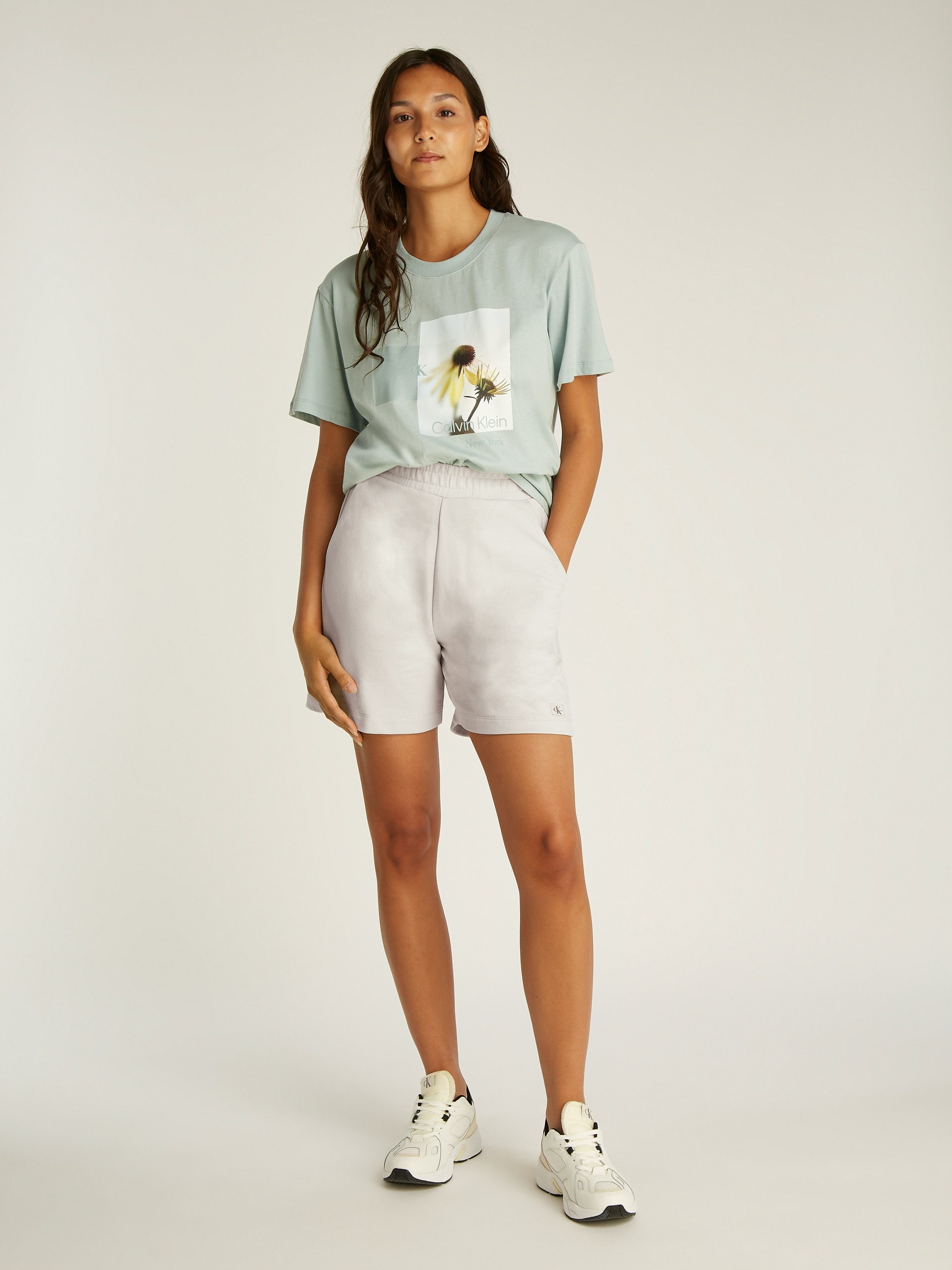 Calvin Klein Sweatshort WOVEN LABEL SHORTS