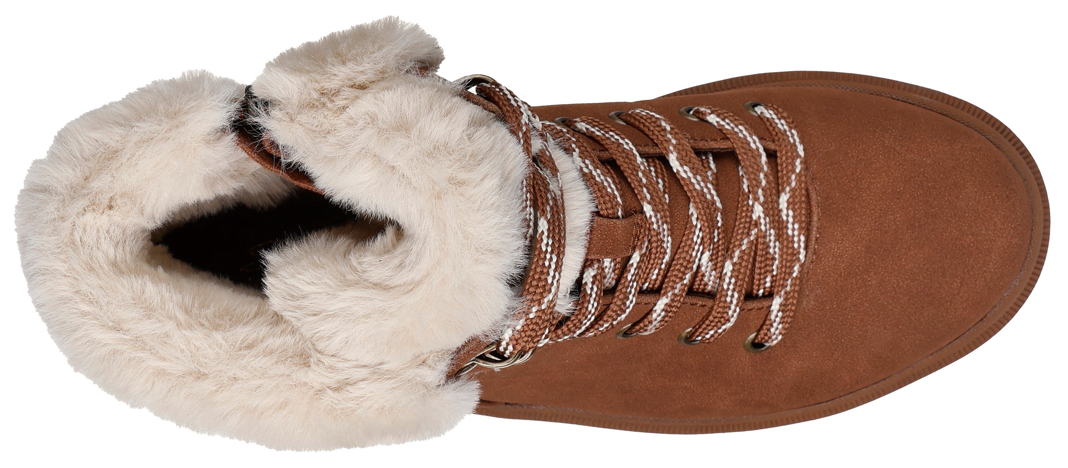 Skechers Winterlaarzen PARK CITY trekking laarzen, veterschoenen met warme voering