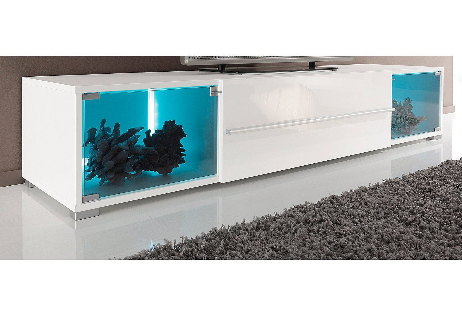 Tv-meubel Aqua Breedte 141 cm of 161 cm