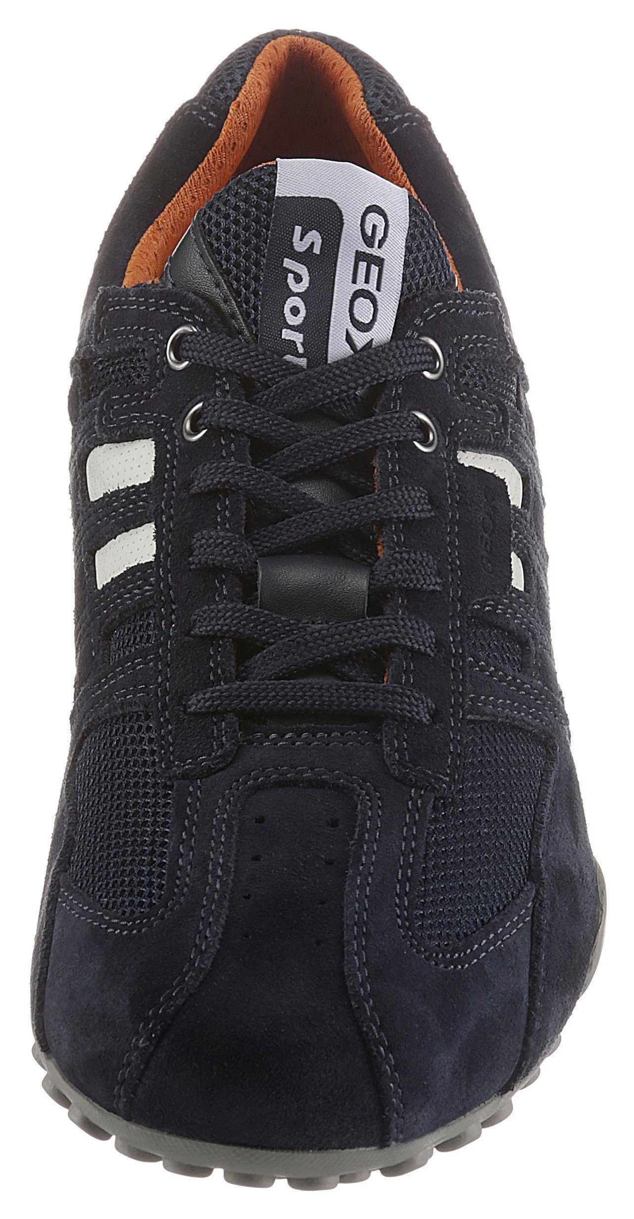 Geox Sneakers Snake met geox speciale membraan, vrijetijdsschoen, lage schoen, veterschoen