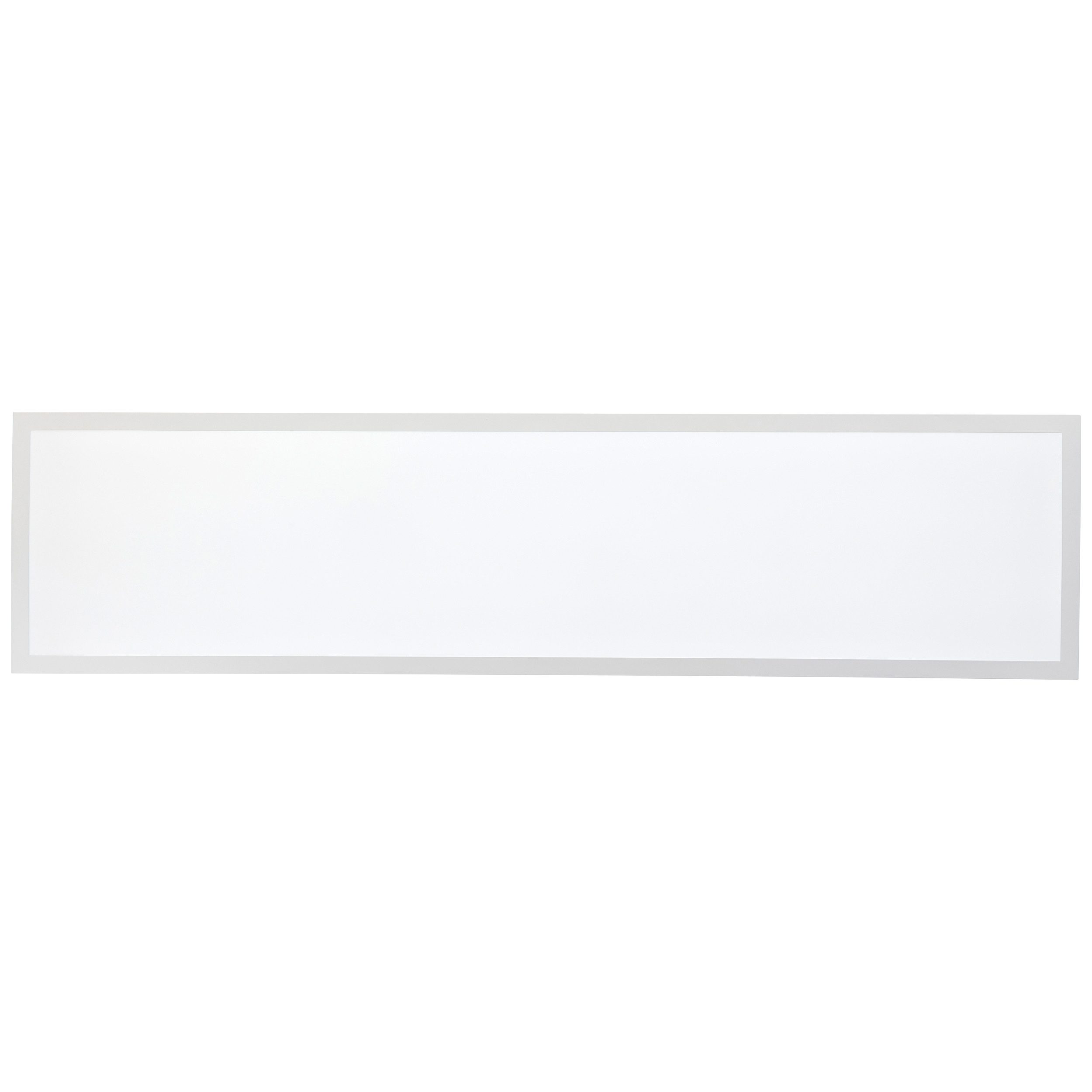 Brilliant Leuchten Led-plafondlamp Briston Opbouw LED paneel, 120 x 30 cm, 4200 lm, dimbaar, 3000-6500 K, wit