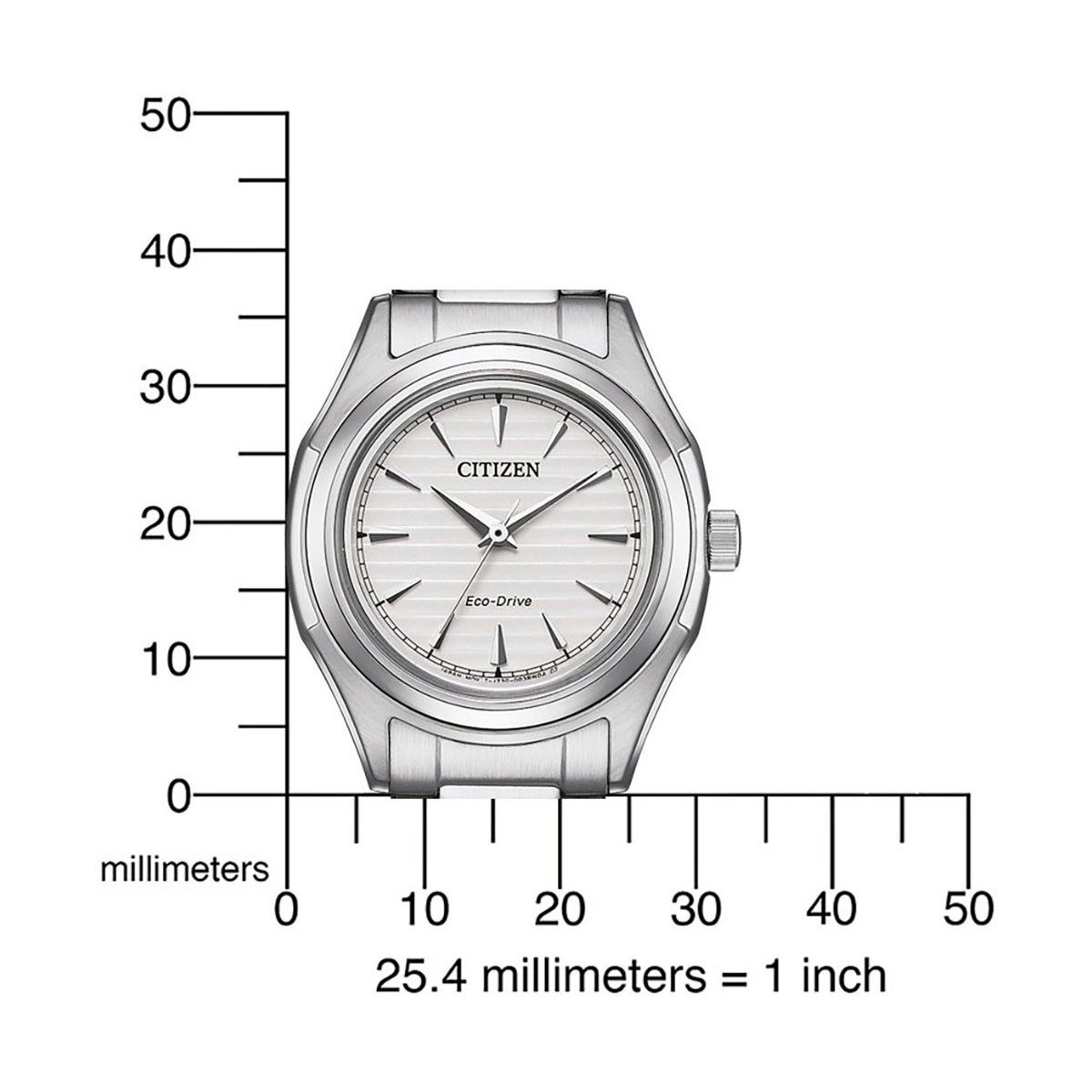 Citizen Solarhorloge FE2110-81A Horloge, dameshorloge, leren band
