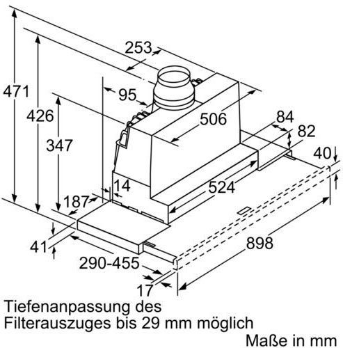 NEFF Vlakscherm-afzuigkap D49ED52X1