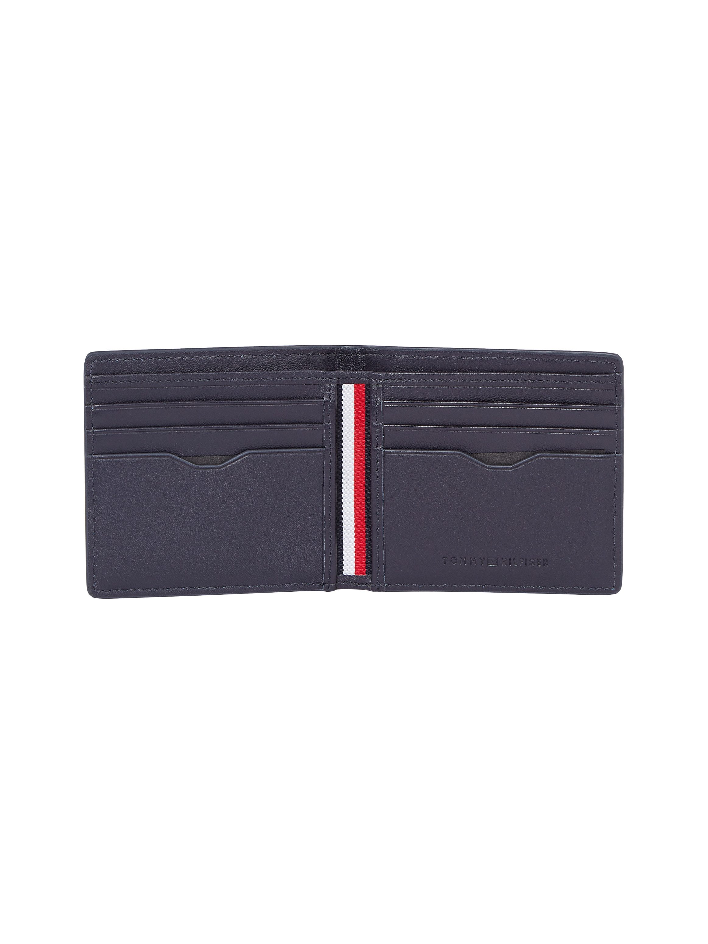 Tommy Hilfiger Portemonnee TH CORP MINI CC WALLET heren portemonnee met tommy logo-opdruk