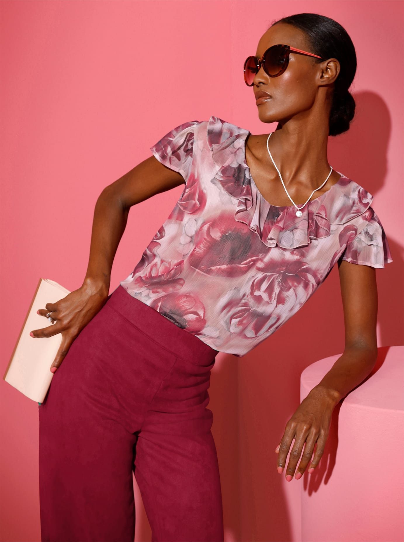Creation L Blouse zonder sluiting