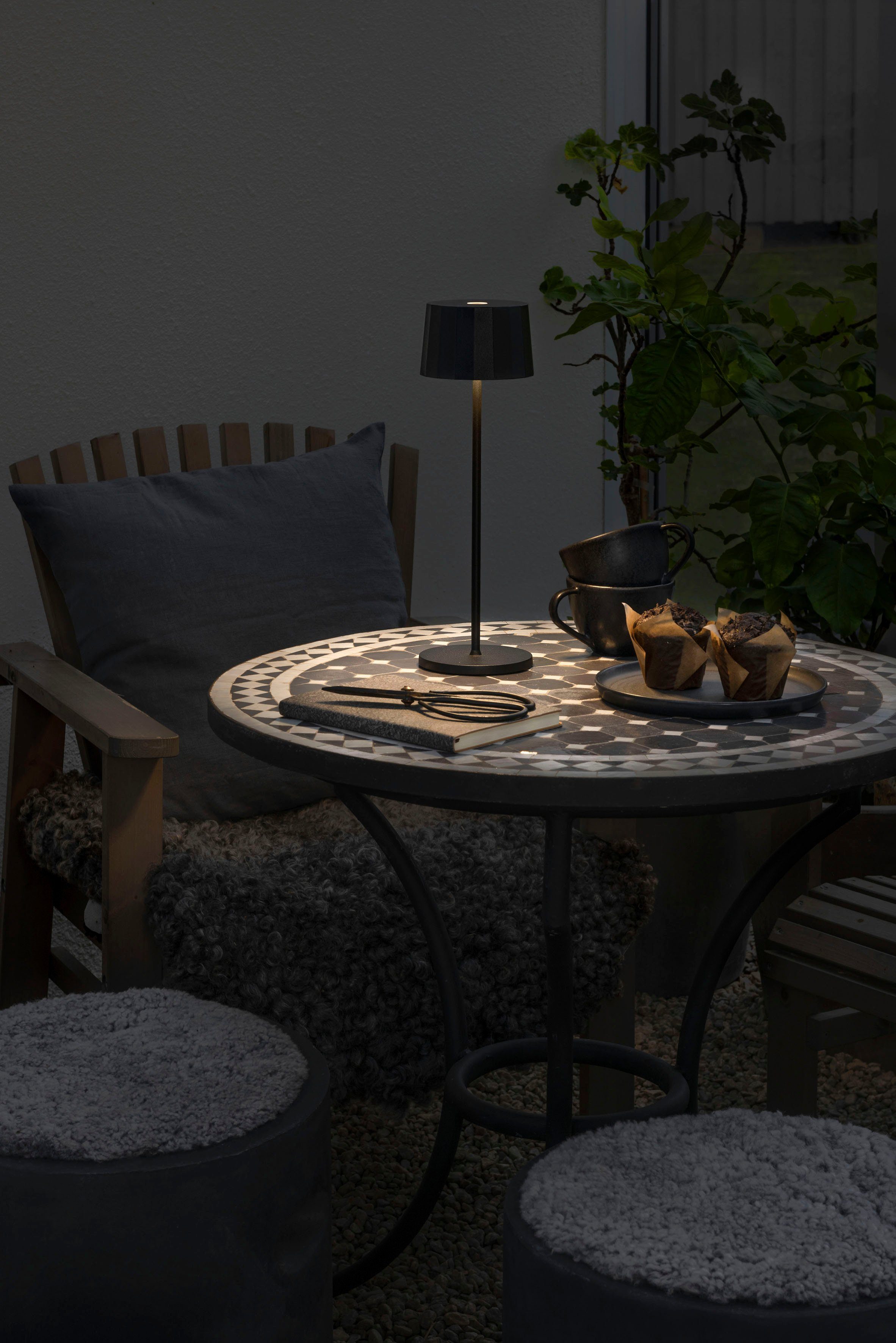 KONSTSMIDE Led-tafellamp Positano Positano LED USB-tafellamp, dimbaar (2 stuks)