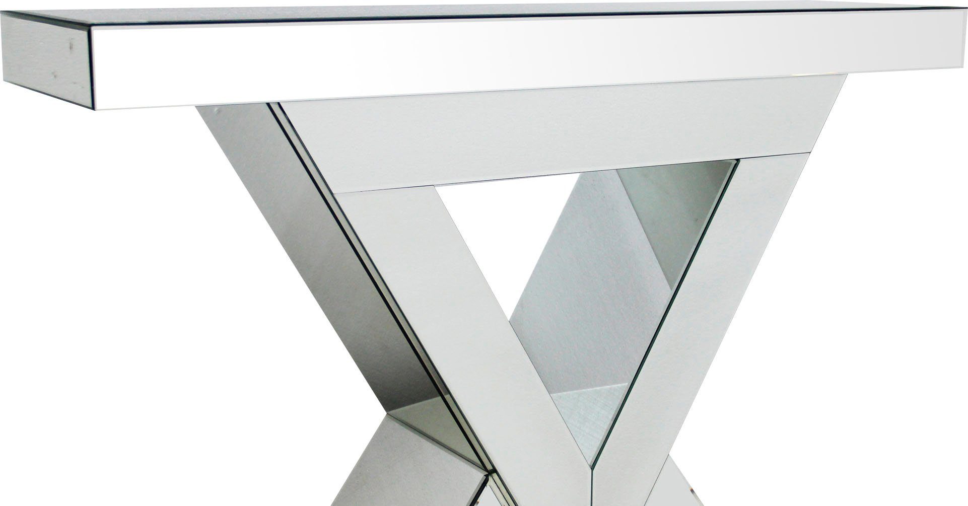 SalesFever Sidetable spiegelend, in chic model en bijzondere look