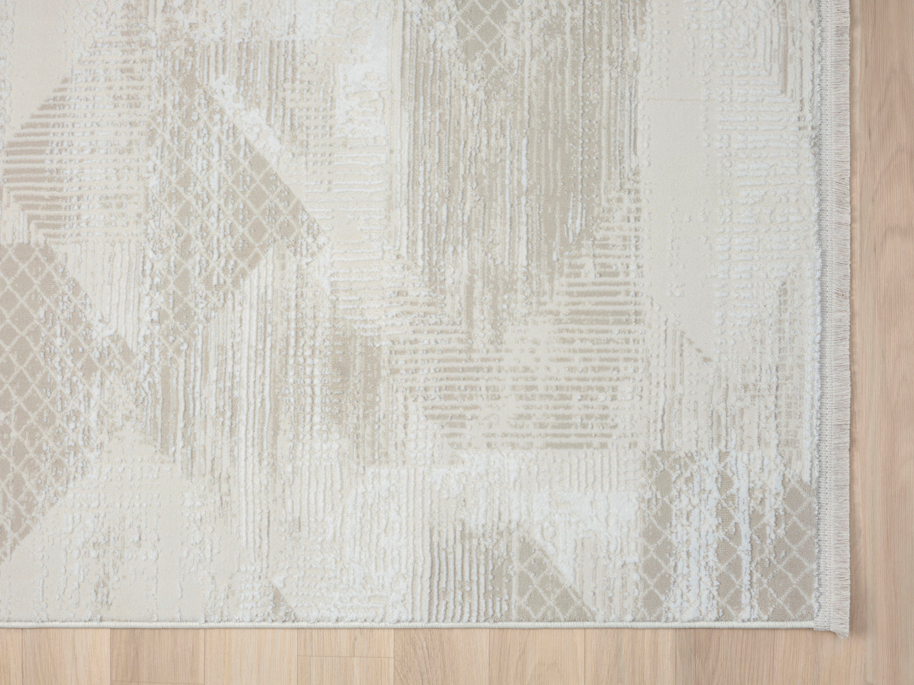 Myflair Möbel & Accessoires Vloerkleed Mijn Leven, MAGAZIJNOPRUIMING! Kortpolig, retro-stijl, bijzonder zacht door microvezel, met franjes